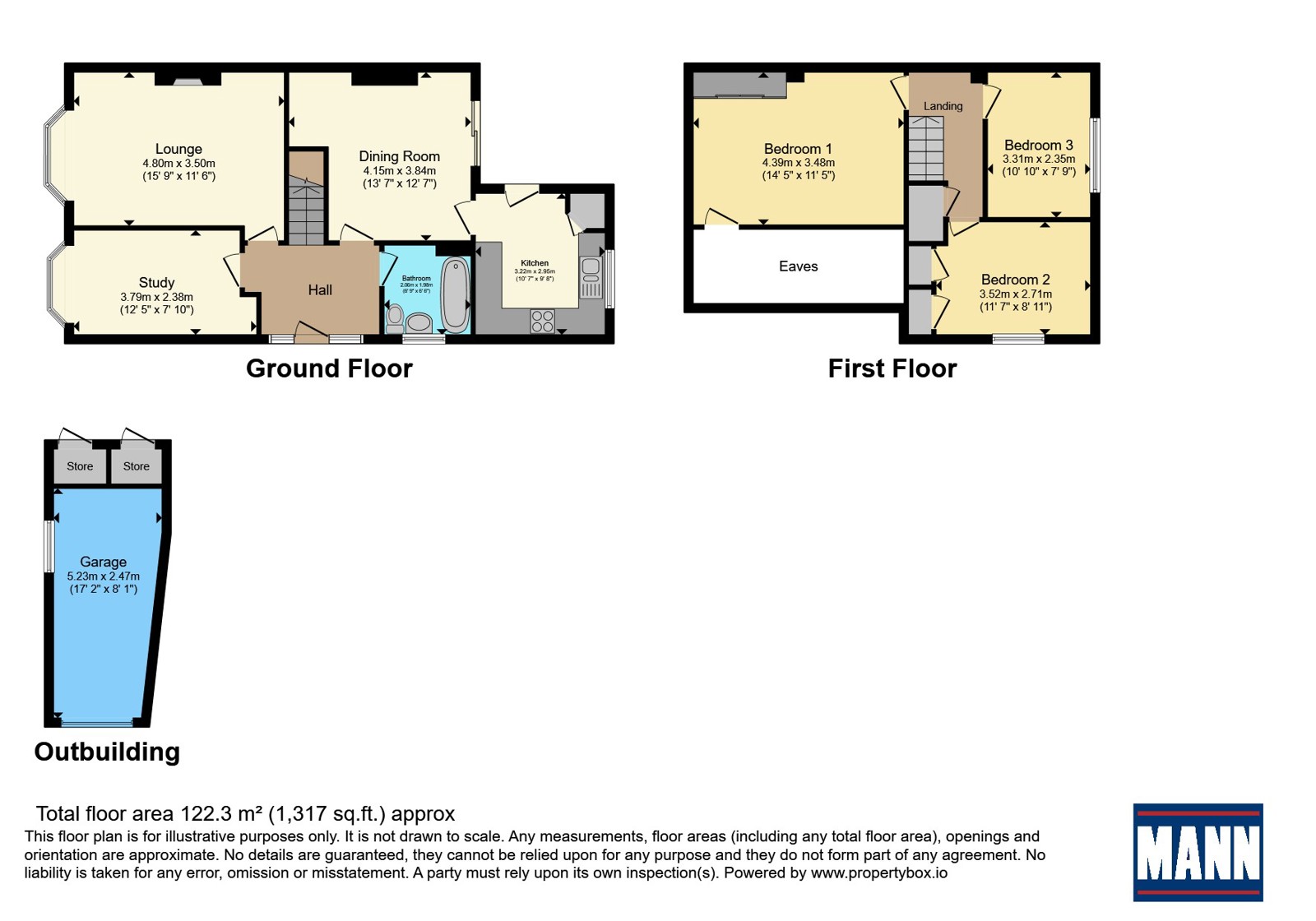 34, Maple Avenue, Kent floorplan
