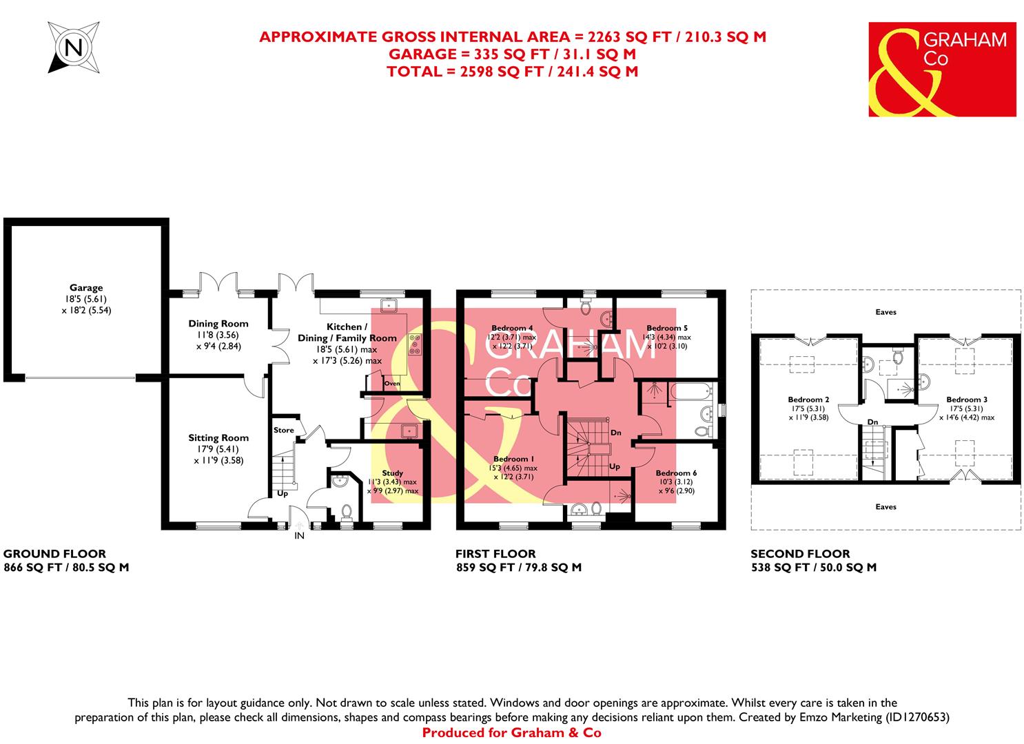 3, Ryeland Way, Andover floorplan