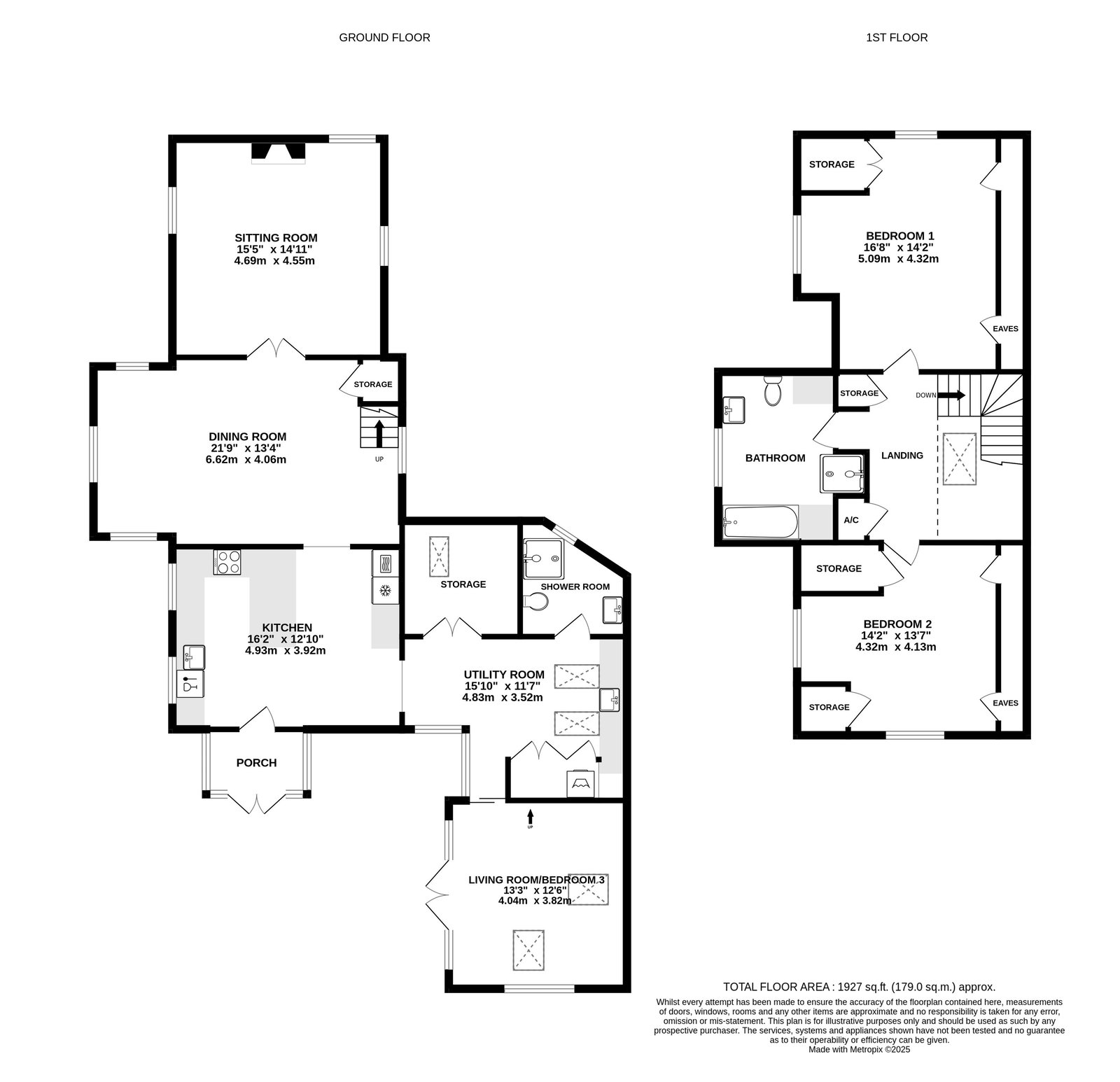 Tuck Mill Cottage, Hereford floorplan