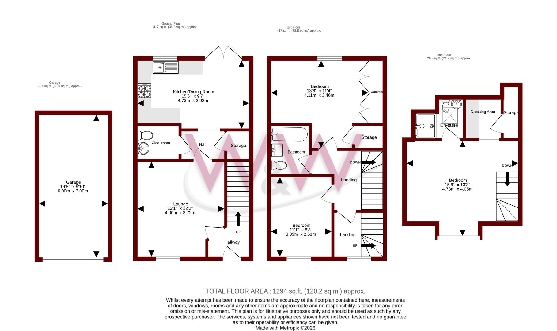 24, Curbridge Way, Southampton floorplan
