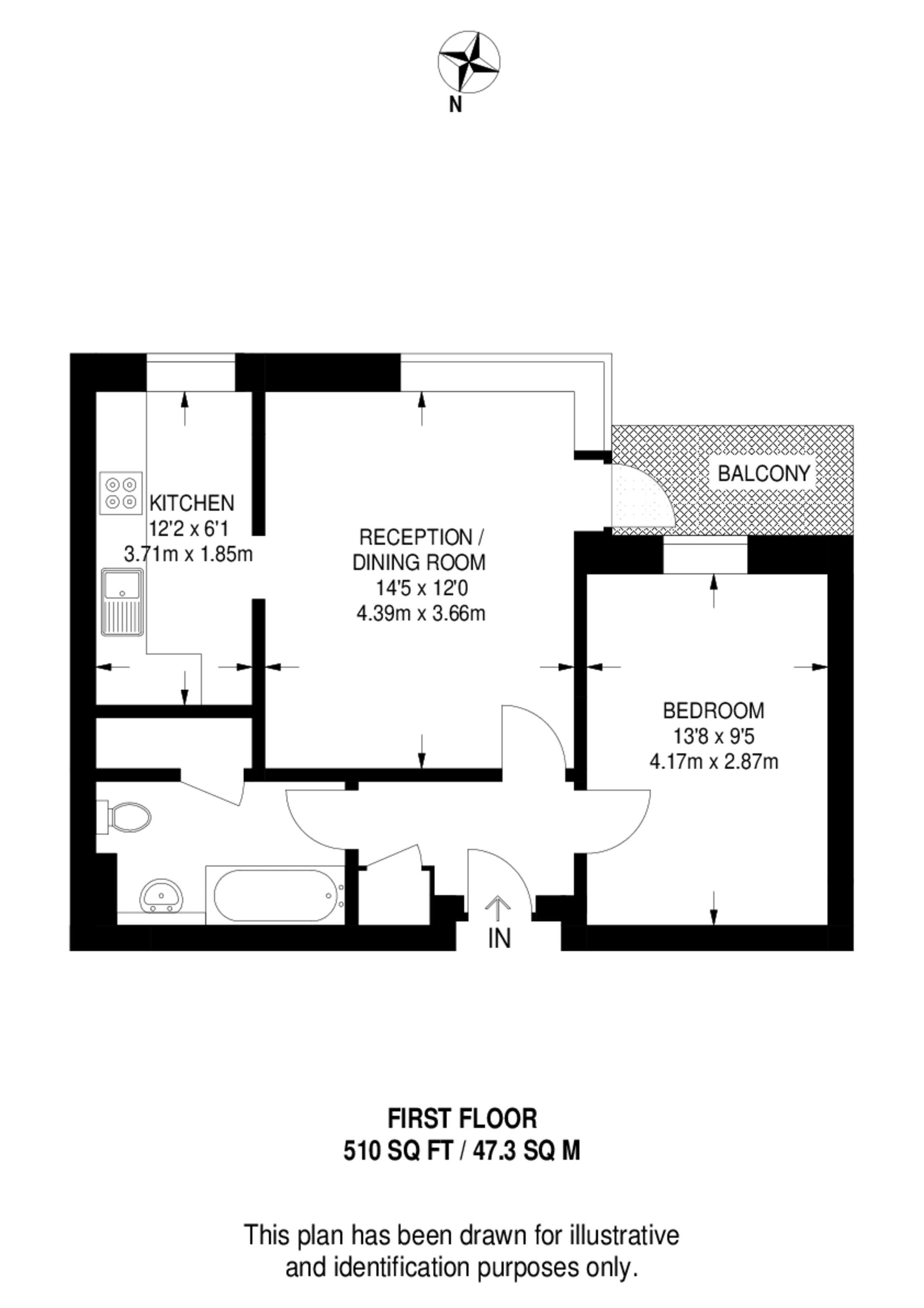 Wivenhoe Close, Peckham Rye floorplan
