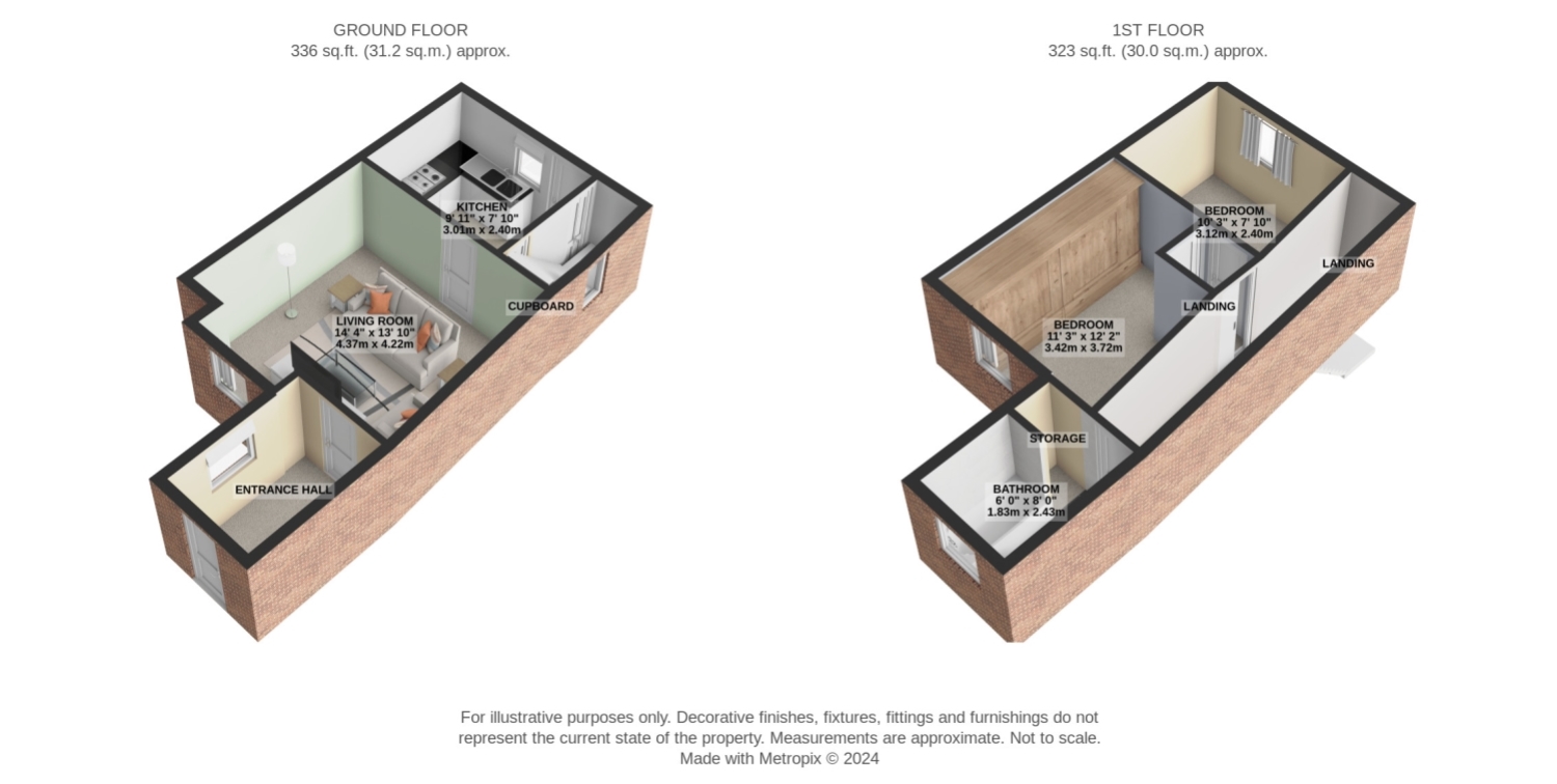 7, Cooper Row, Barnsley floorplan