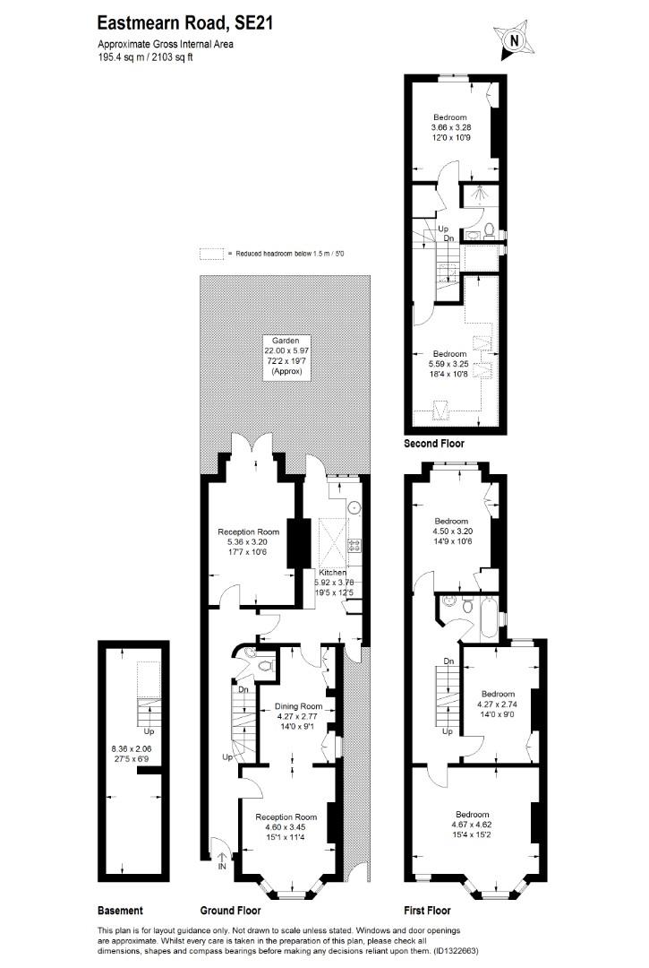 3, Eastmearn Road, London floorplan