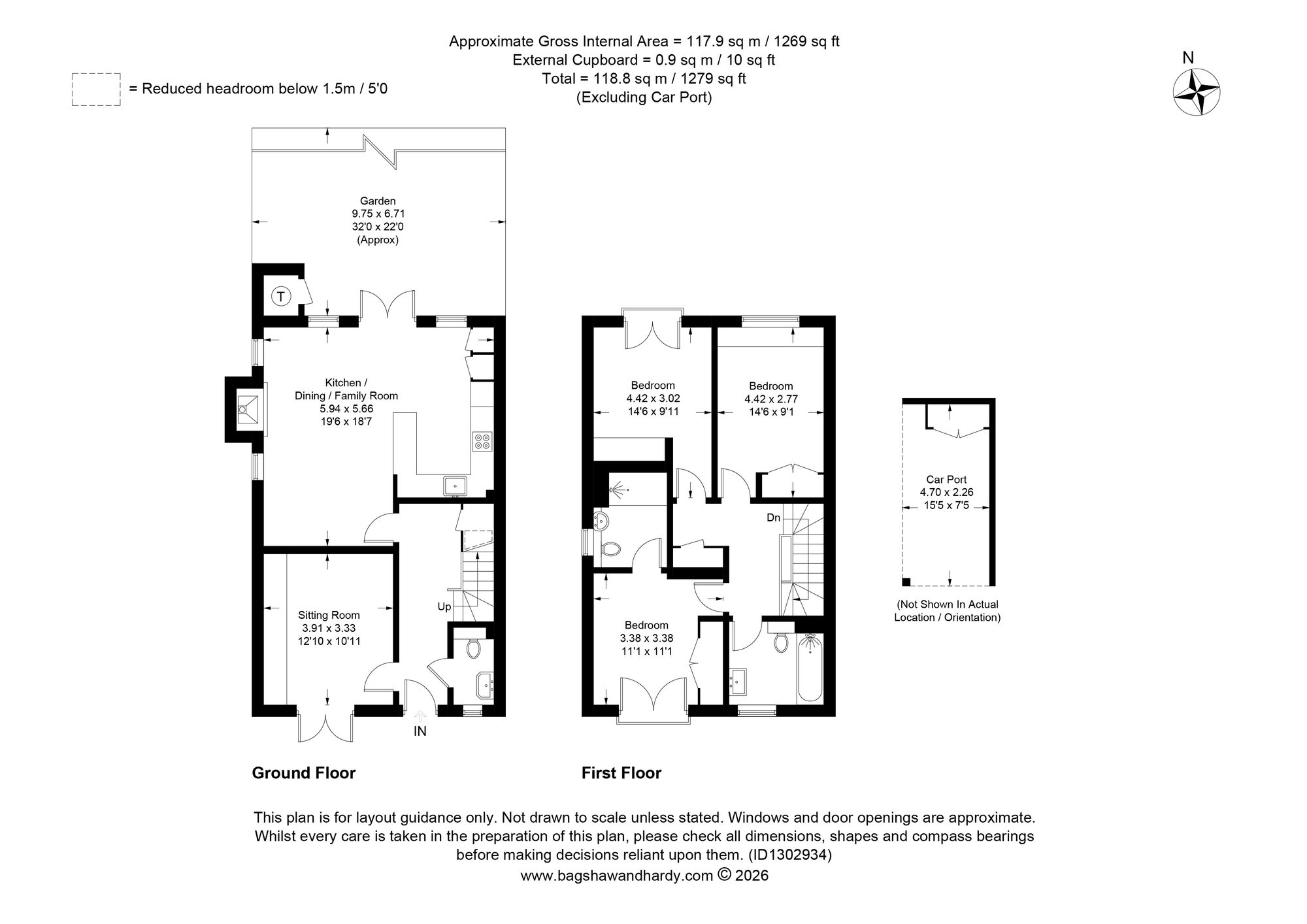 5 Wheelers Yard, Tunbridge Wells floorplan