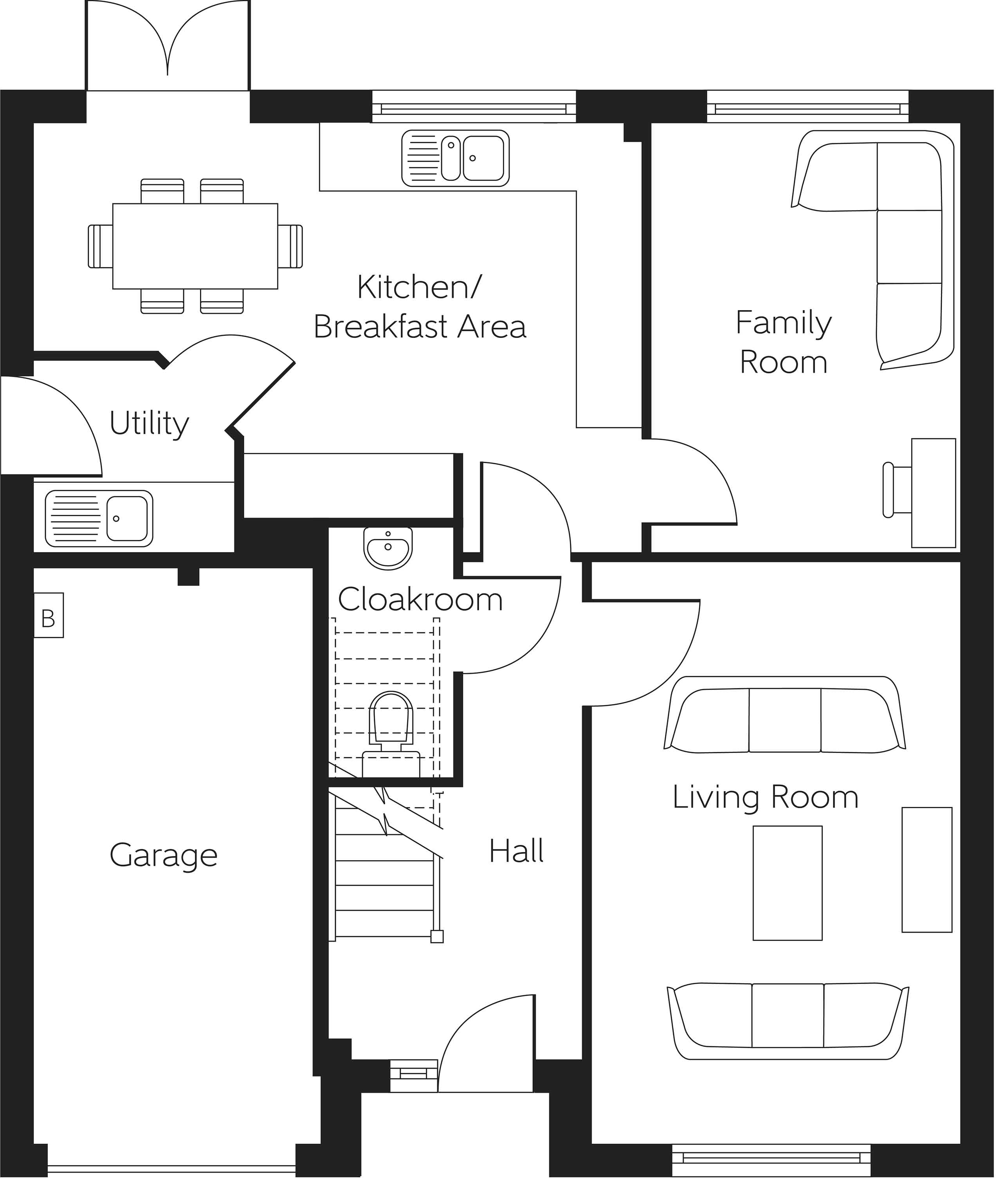 12, Cadham Road, Glenrothes floorplan