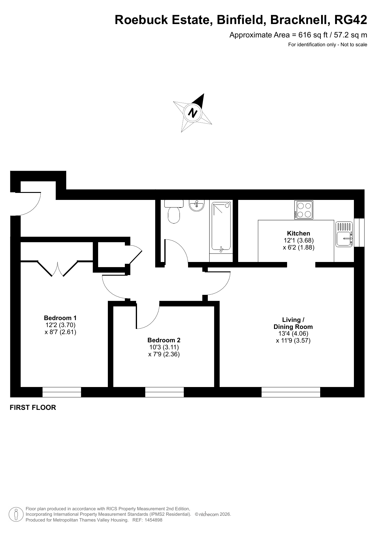 Blatchley House Roebuck Estate, Binfield floorplan