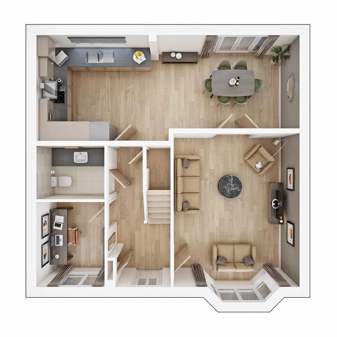 Plot, 148, Broken Stone Road, Blackburn floorplan