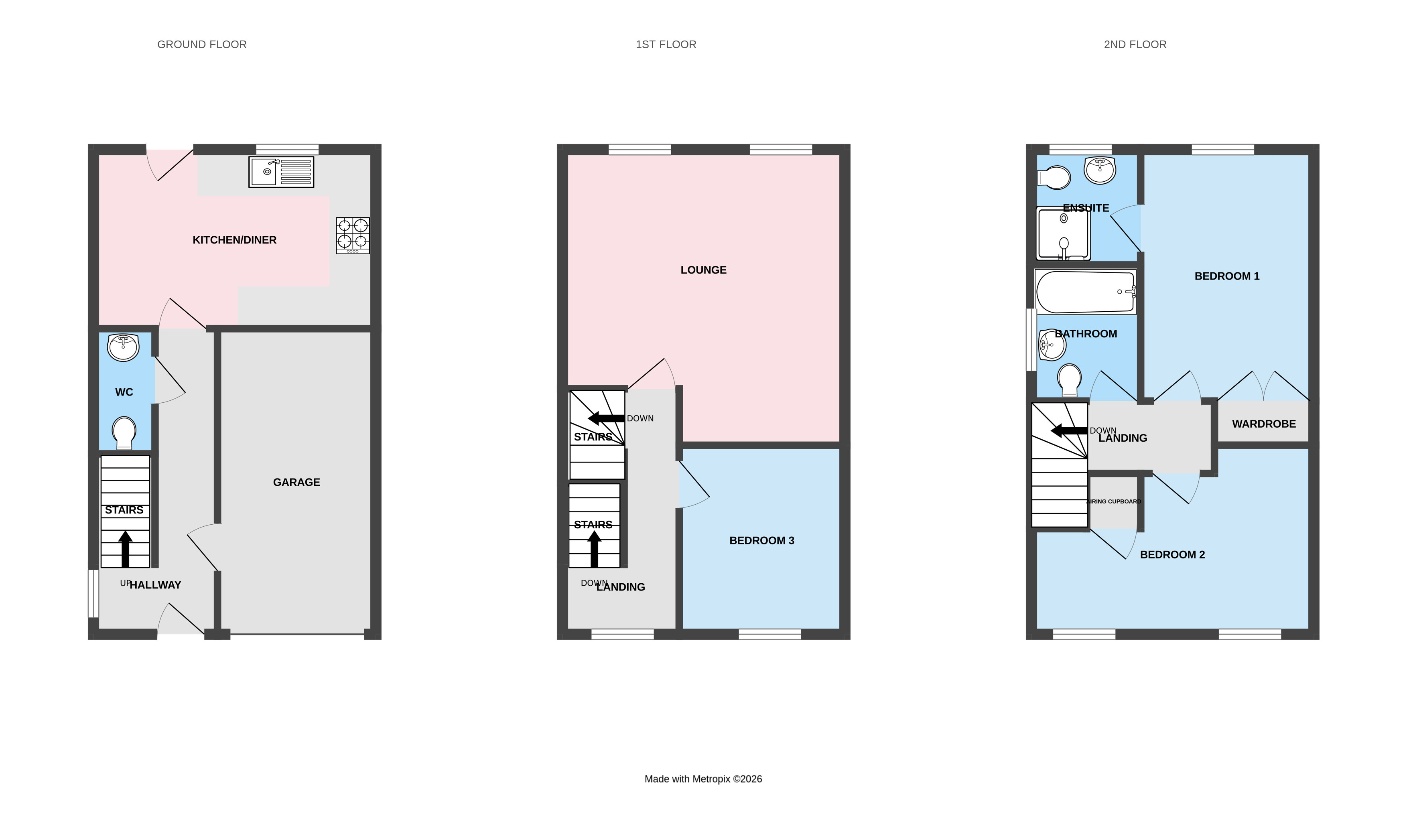 St. Georges Parkway, Staffordshire floorplan