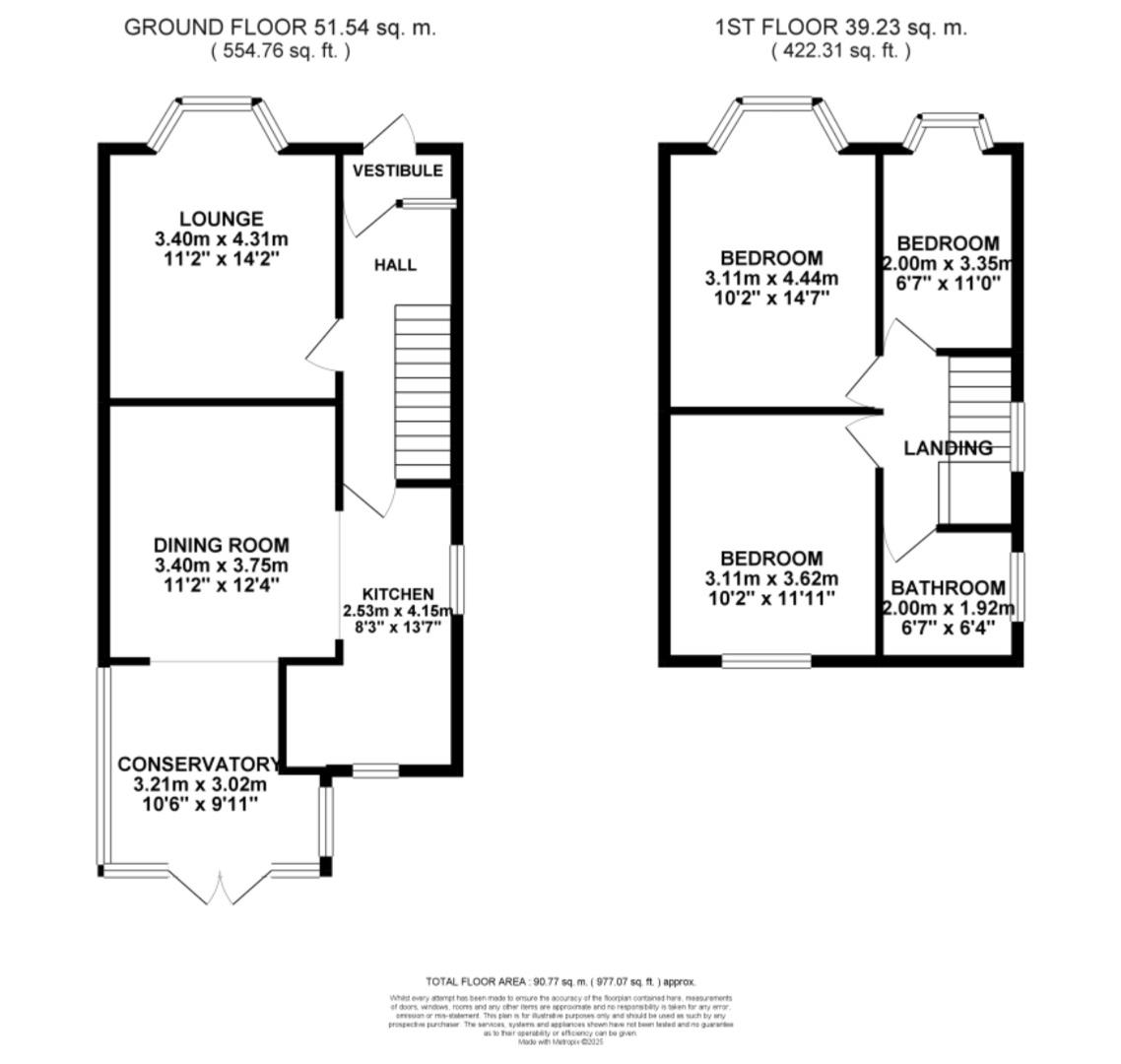96, Holmefield Road, Liverpool floorplan