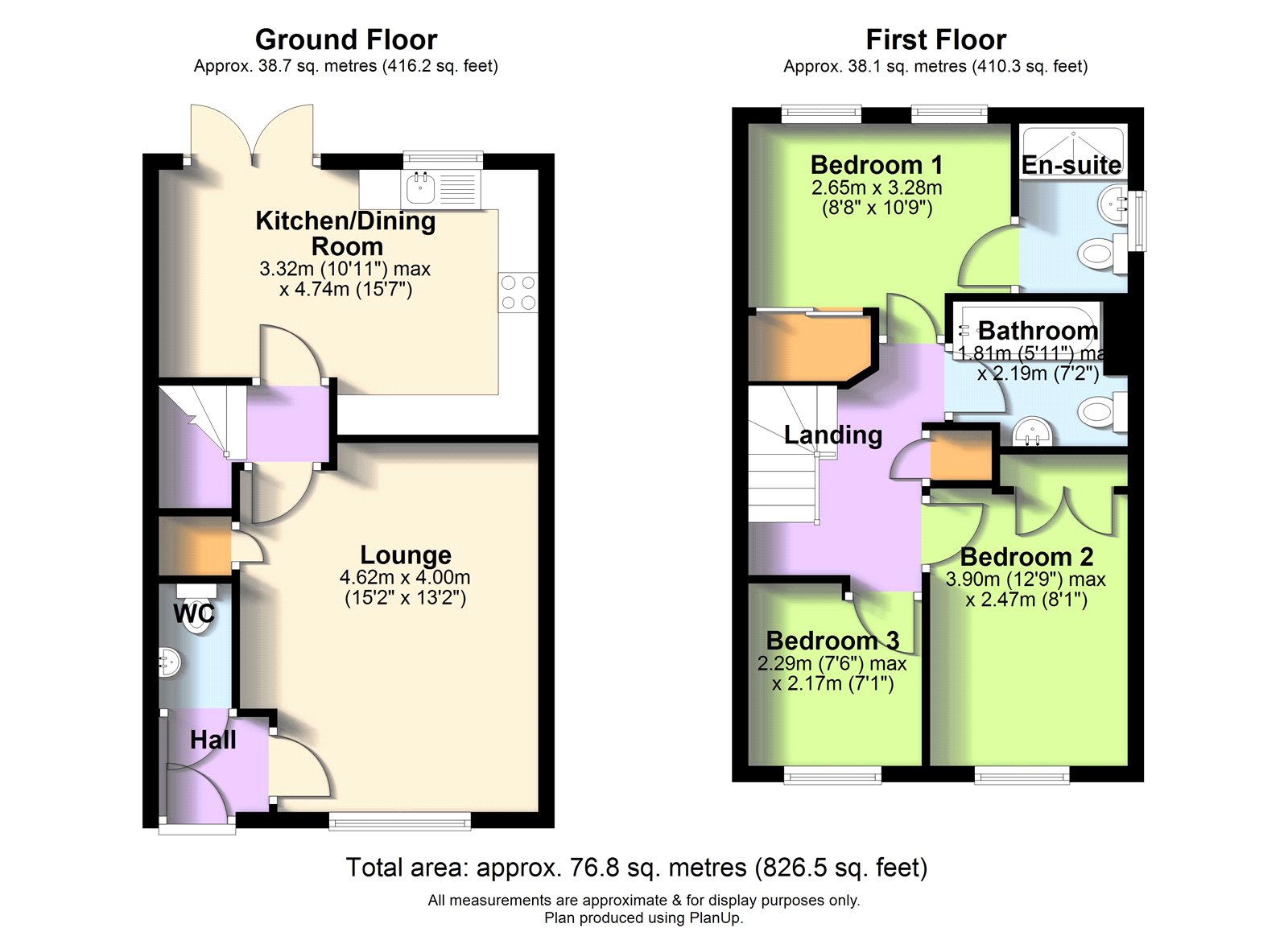 112, Jackson Drive, Telford floorplan