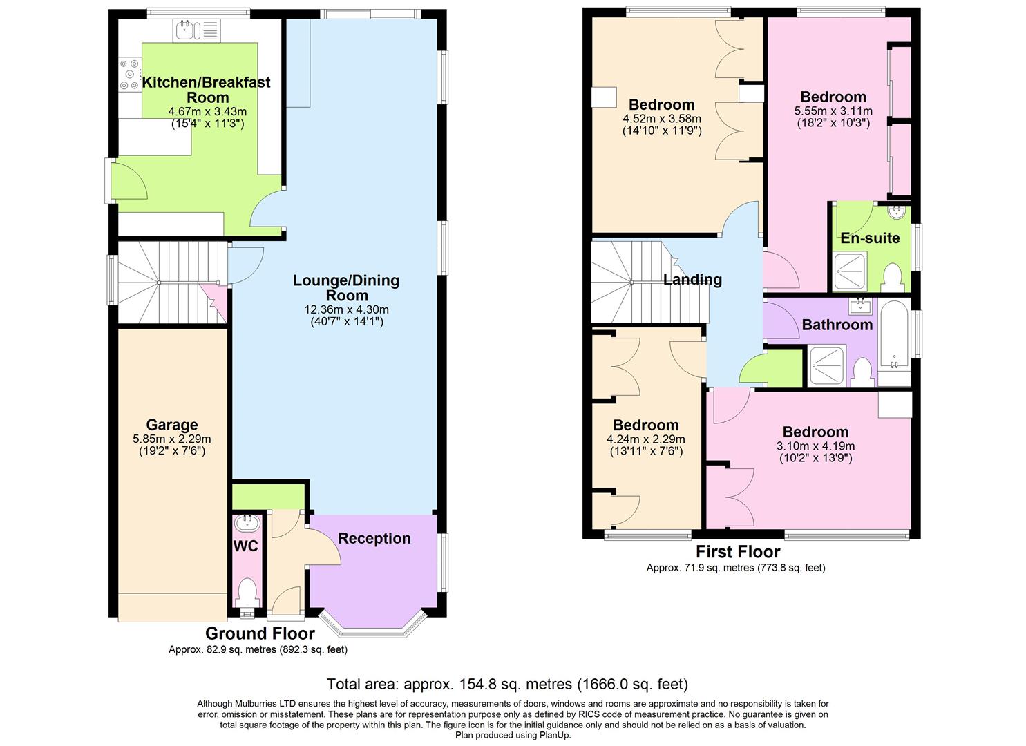 36, Glebe Close, Hemel Hempstead floorplan