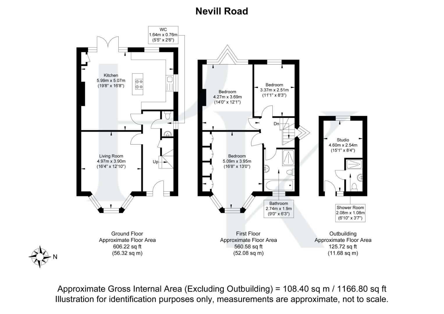 42, Nevill Road, Hove floorplan
