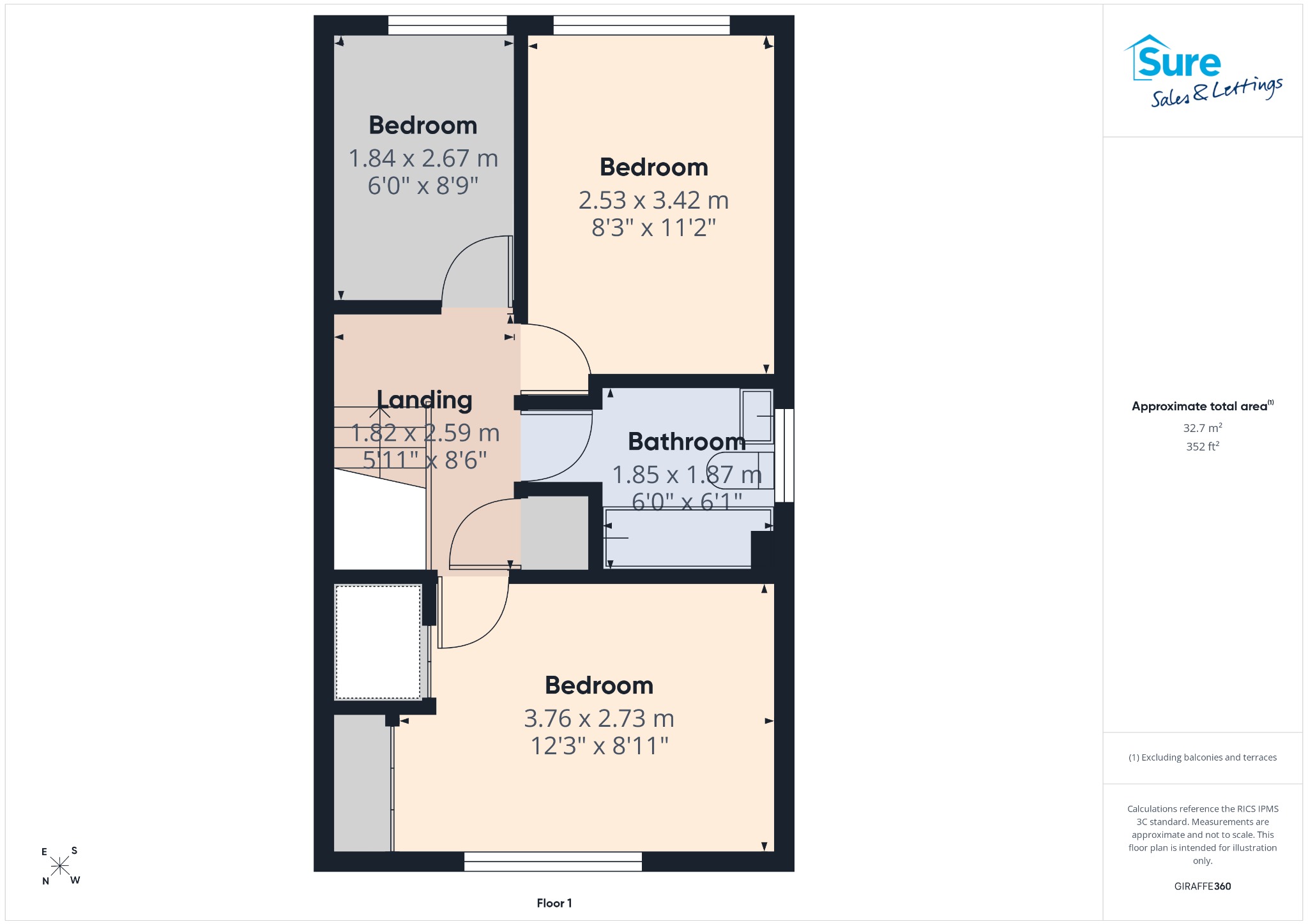 21 Morpeth Close, Hemel Hempstead, Hertfordshire floorplan