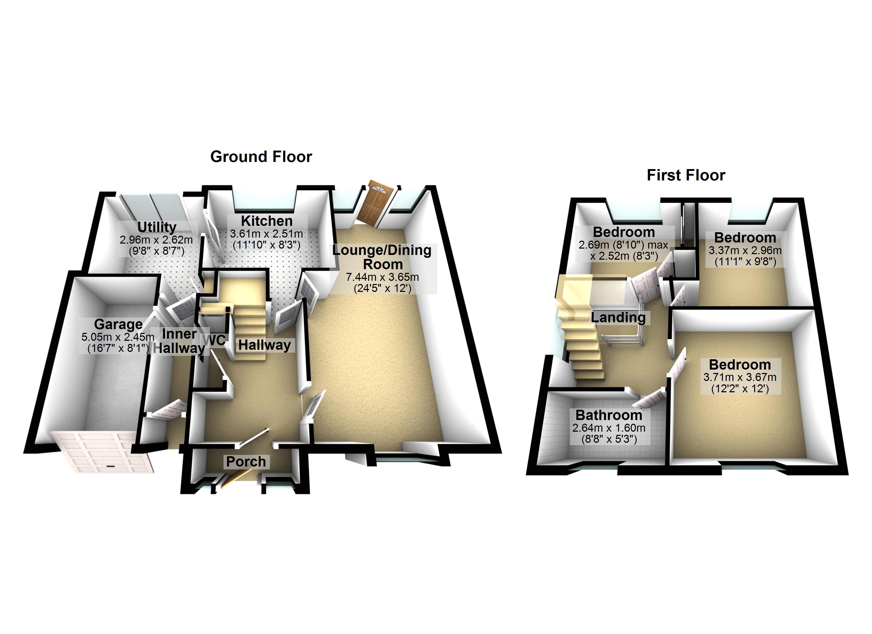 3, Glebe End, Ipswich floorplan