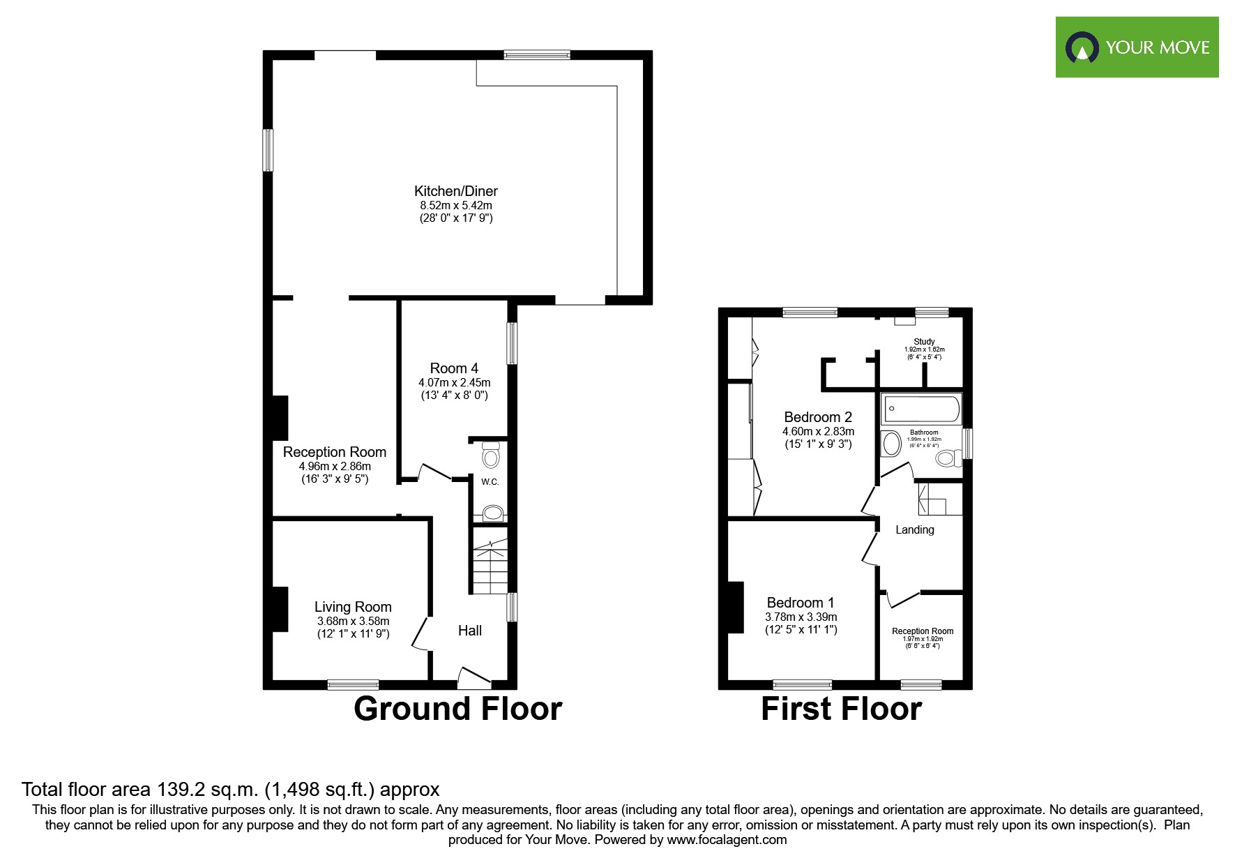44, Sherwood Road, West Sussex floorplan