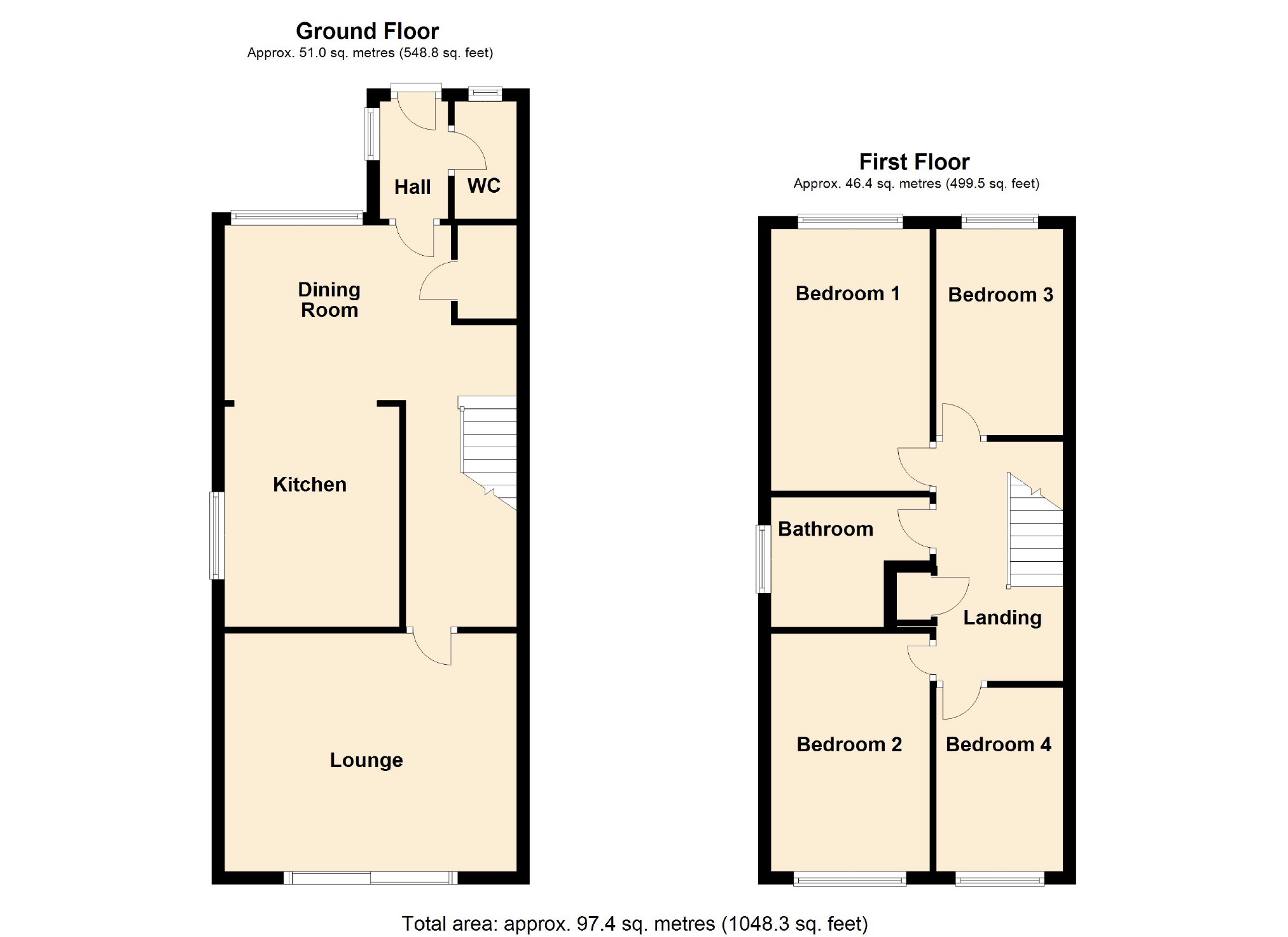 4 Bedrooms End terrace house for sale in Sunfield, Romiley, Stockport SK6