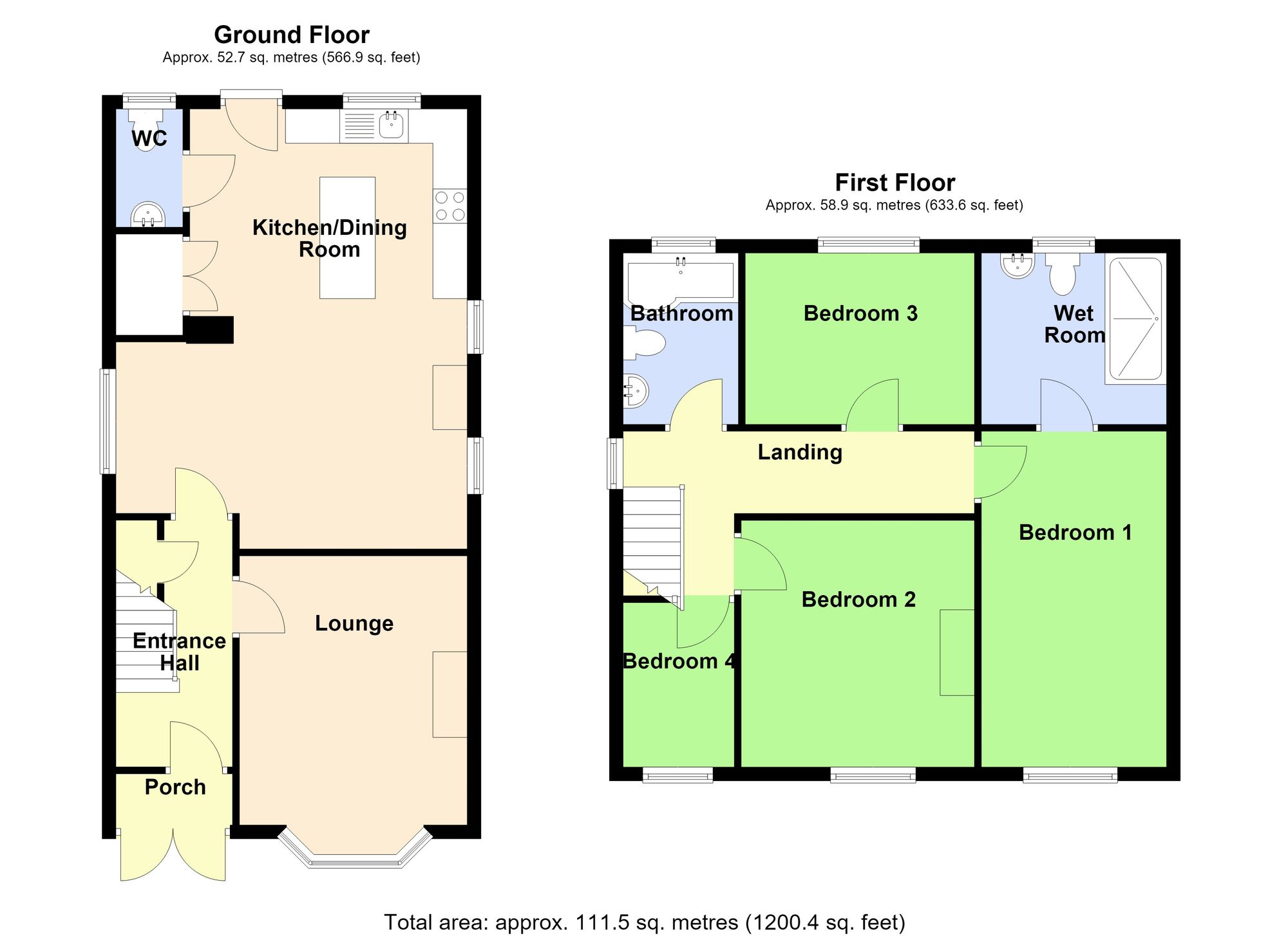 144 Woodville Road, Boston floorplan