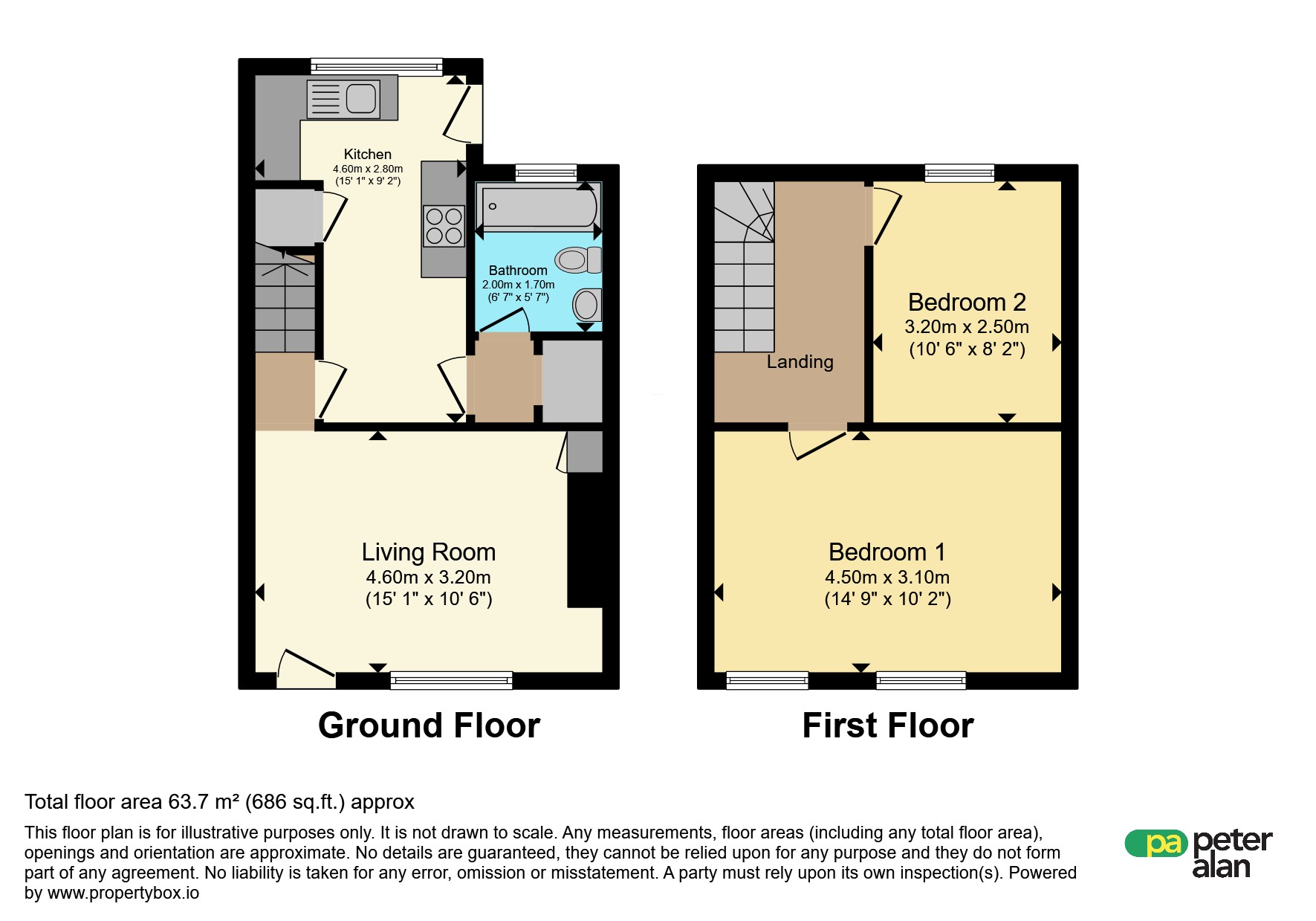 34, Woodland Terrace, Newport floorplan