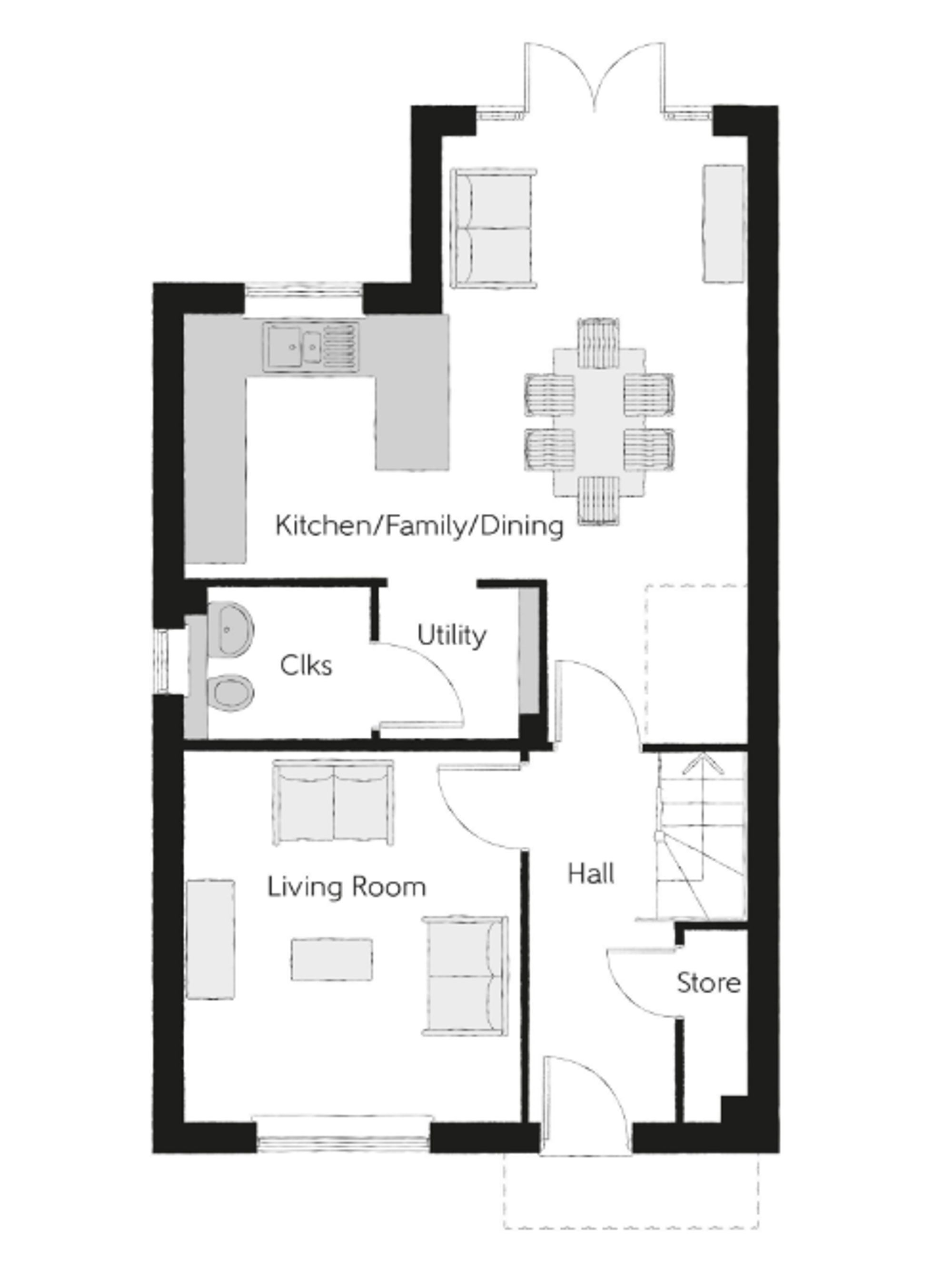 The Ribble, Deacons Close, Croft floorplan