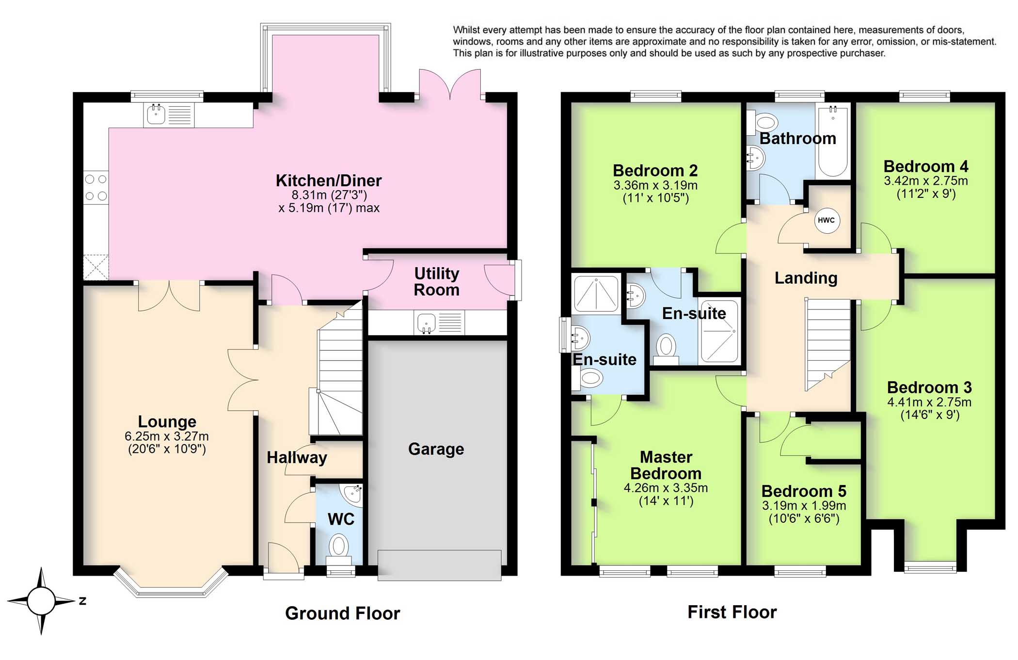 5 Bedrooms Detached house for sale in Sanditon Way, Worthing, West Sussex BN14