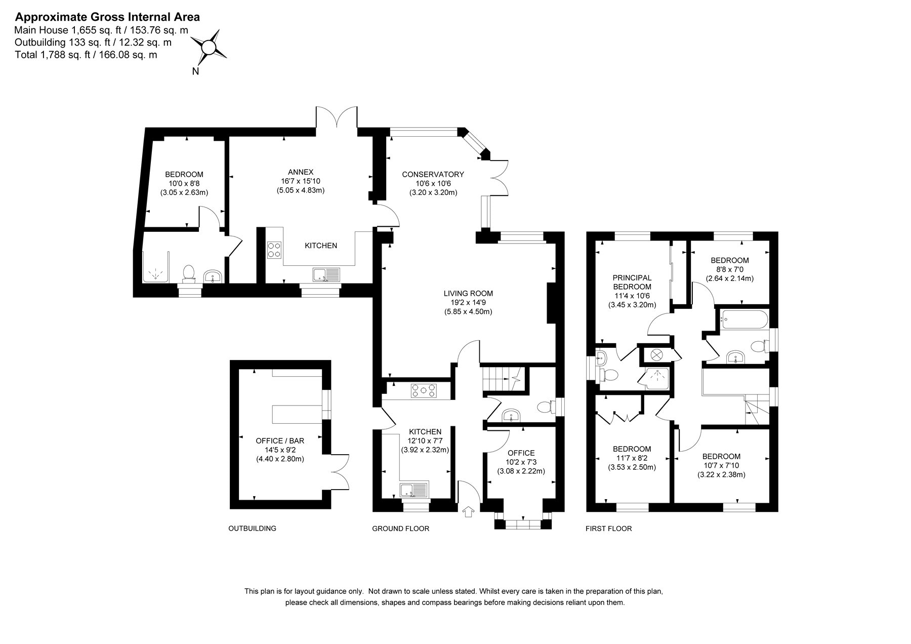 1, Oakwood Gardens, Woking floorplan
