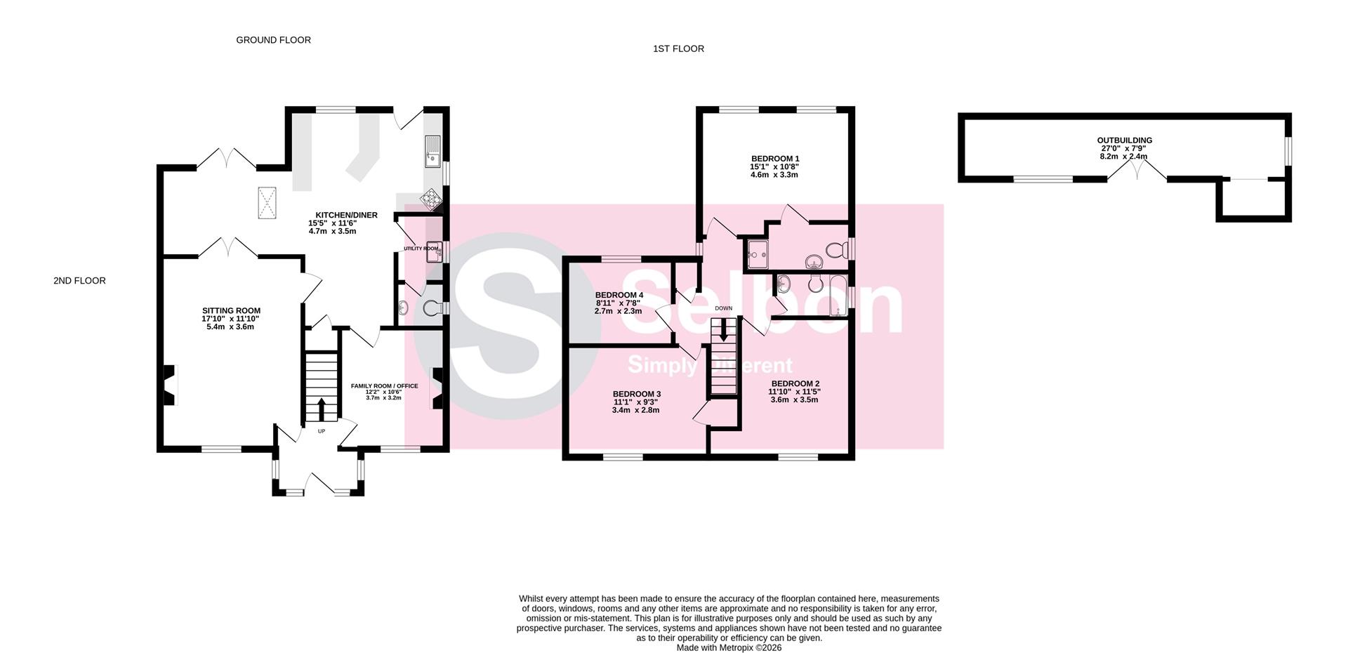 4, Broomhill, Farnham floorplan