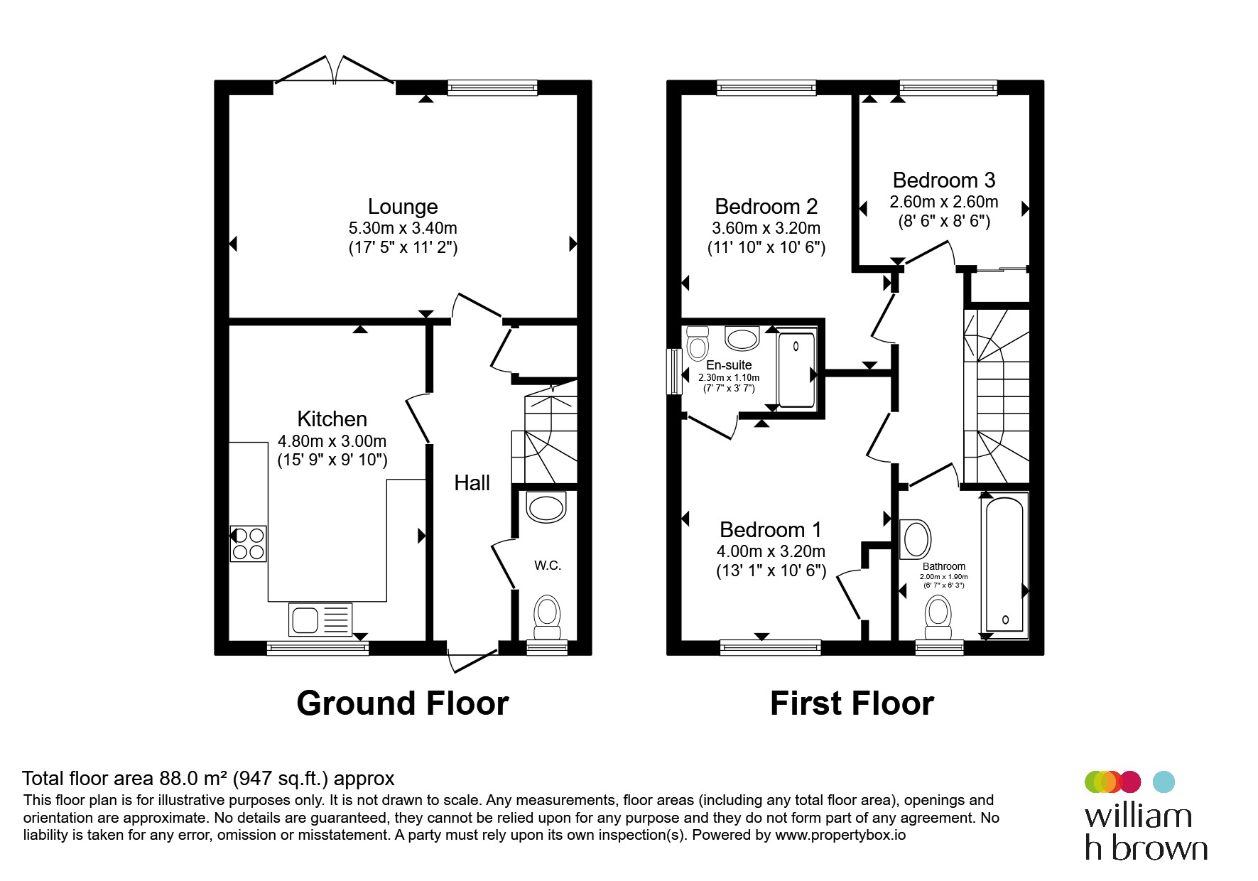 92, Clermont Avenue, Sudbury floorplan