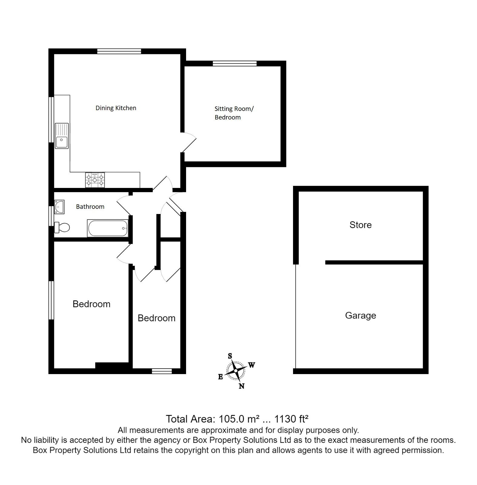 Flat 7 One Oak, 20, Parish Ghyll Drive, West Yorkshire floorplan