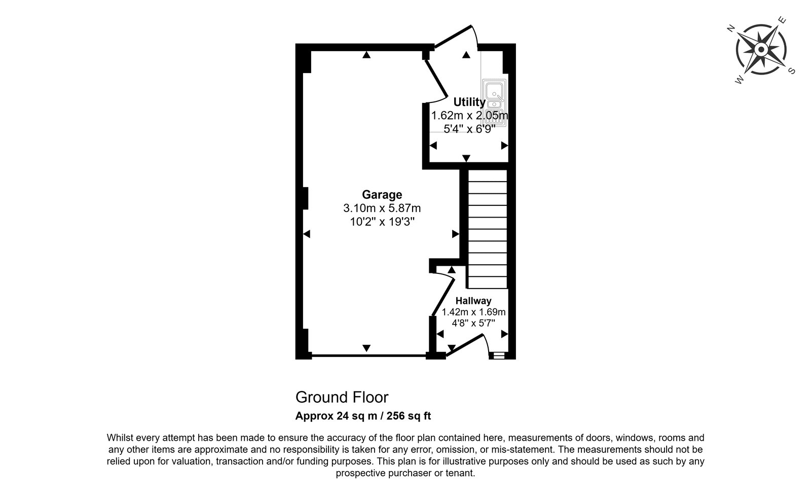 6, Kappler Close, Nottingham floorplan