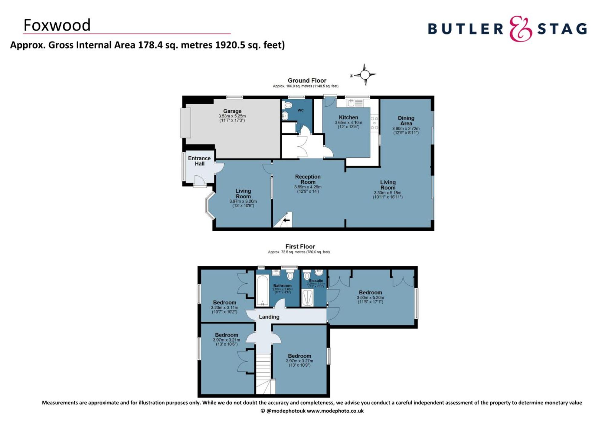 Foxwood Coppice Row, Epping floorplan