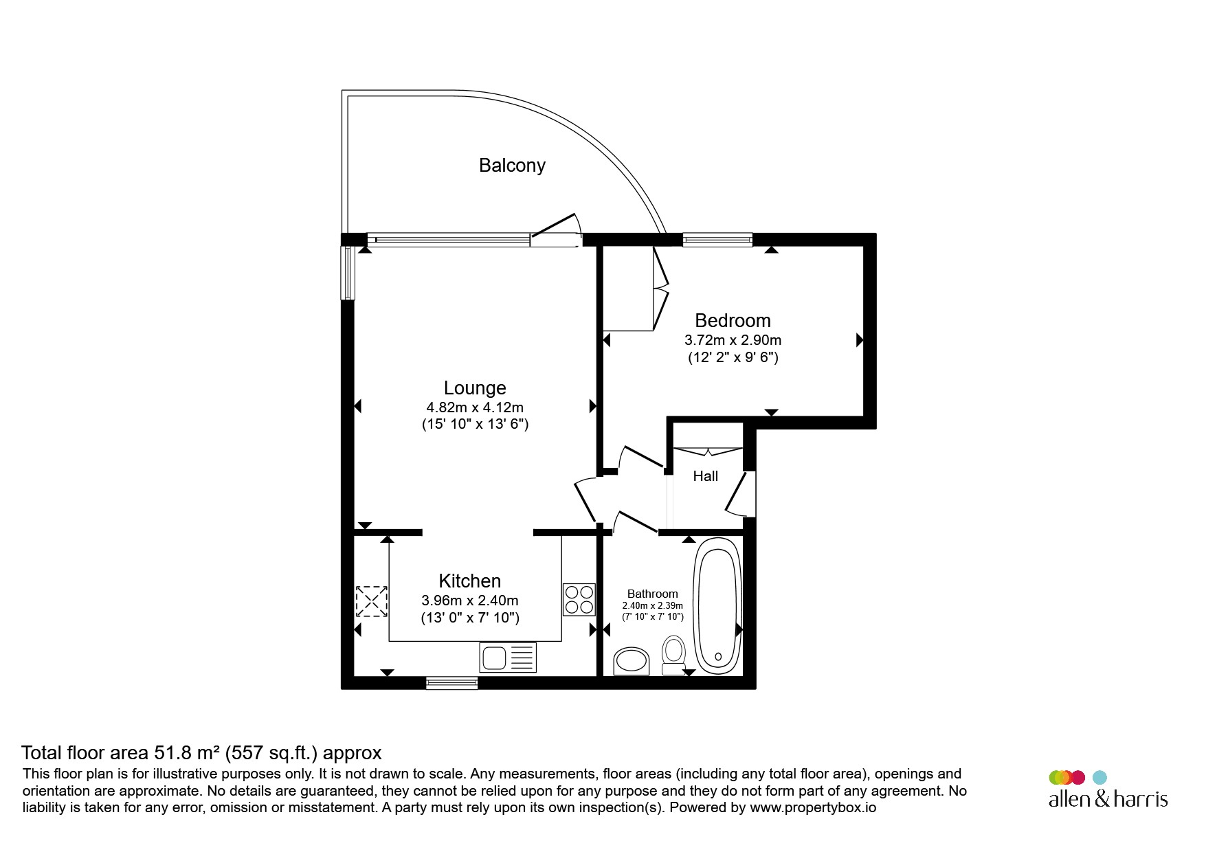 528, Ravenswood, Victoria Wharf, Cardiff floorplan