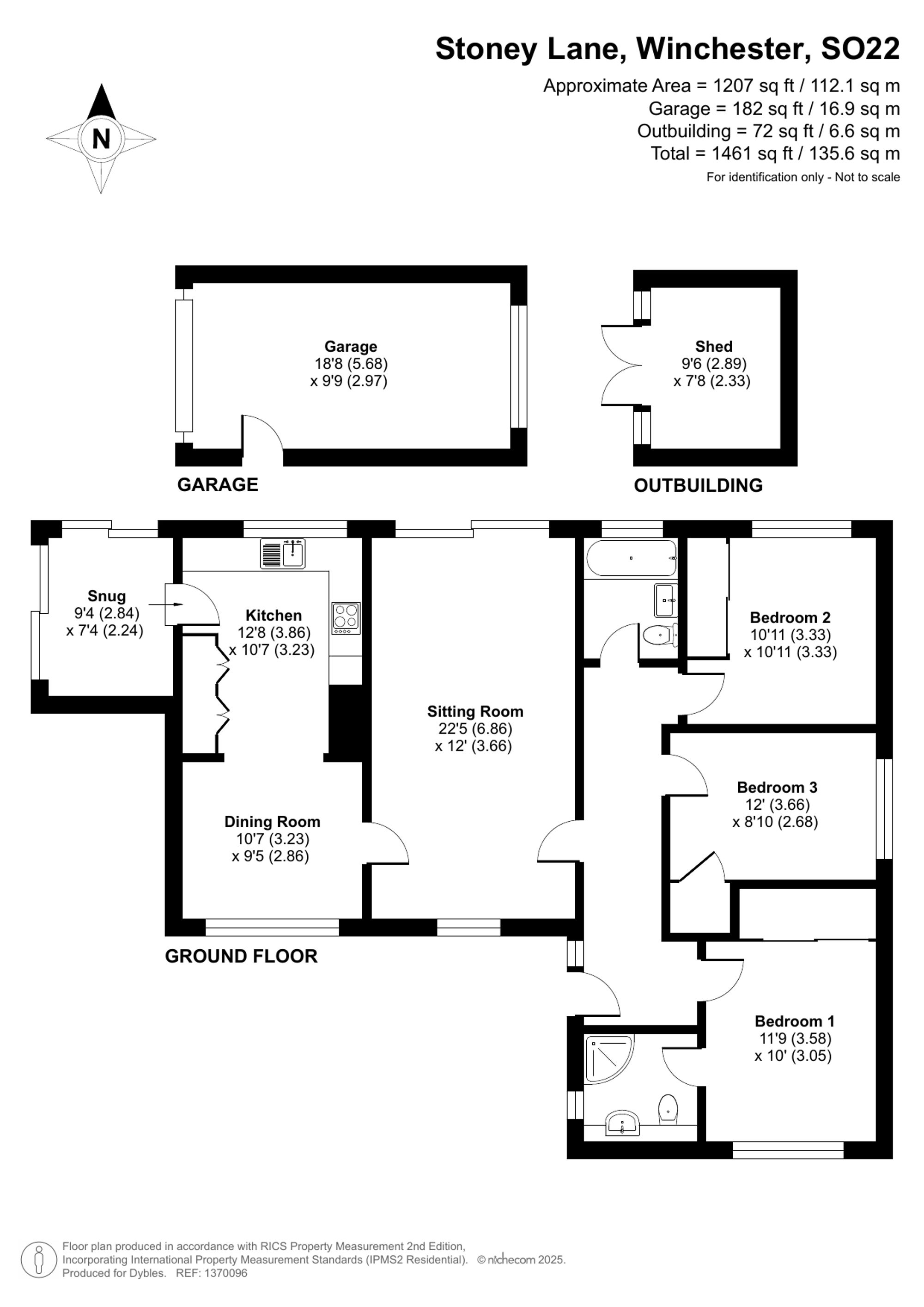 17 Stoney Lane, Winchester floorplan