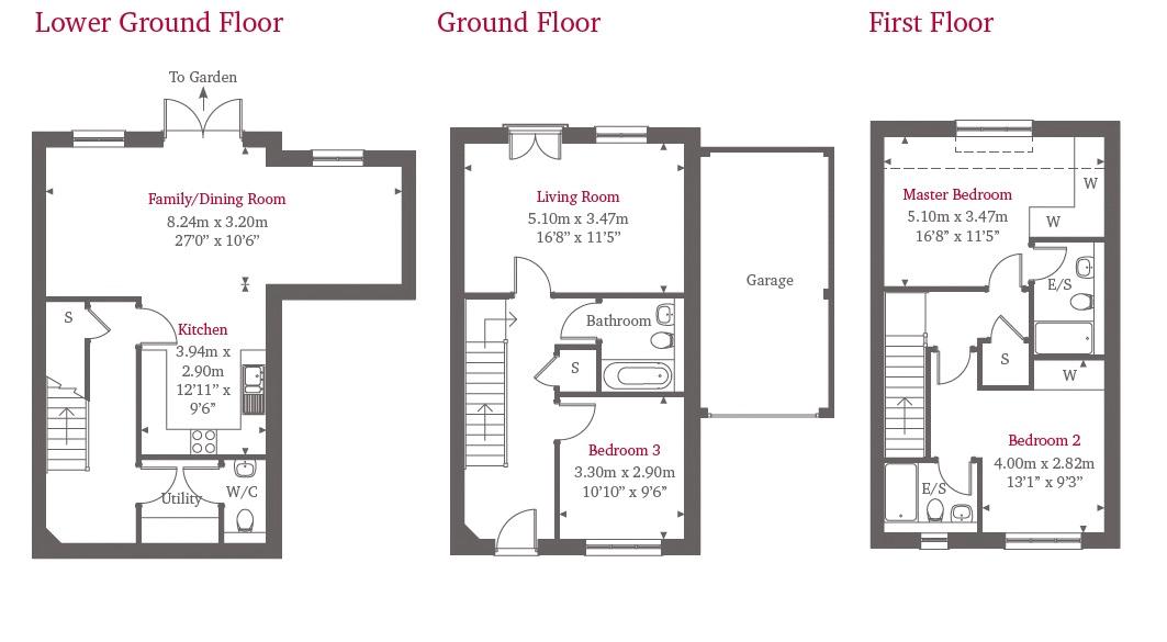 3 Bedrooms Semi-detached house for sale in The Bluebell, Clockfield, North Street, Turners Hill, West Sussex RH10