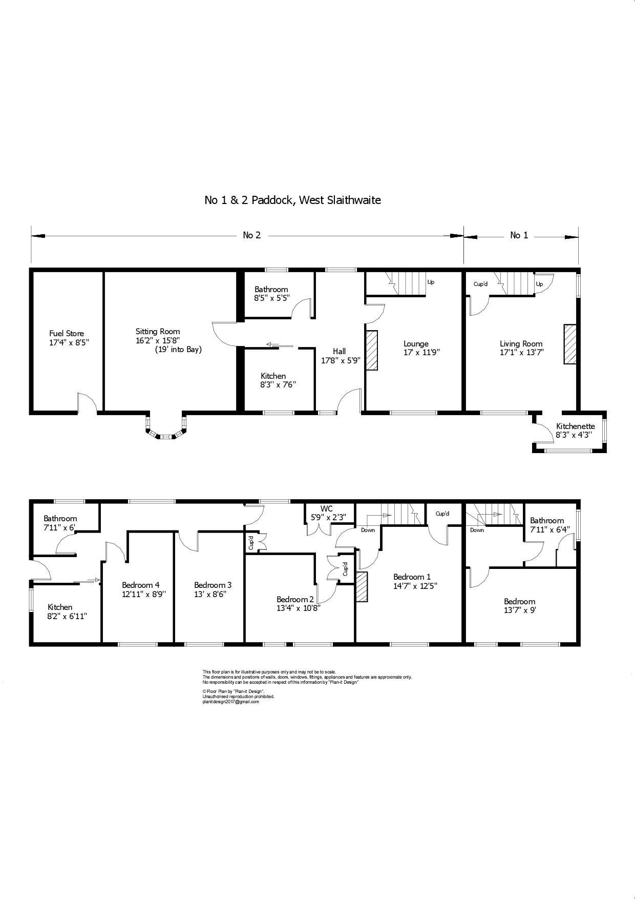 1&2, Paddock, Huddersfield floorplan