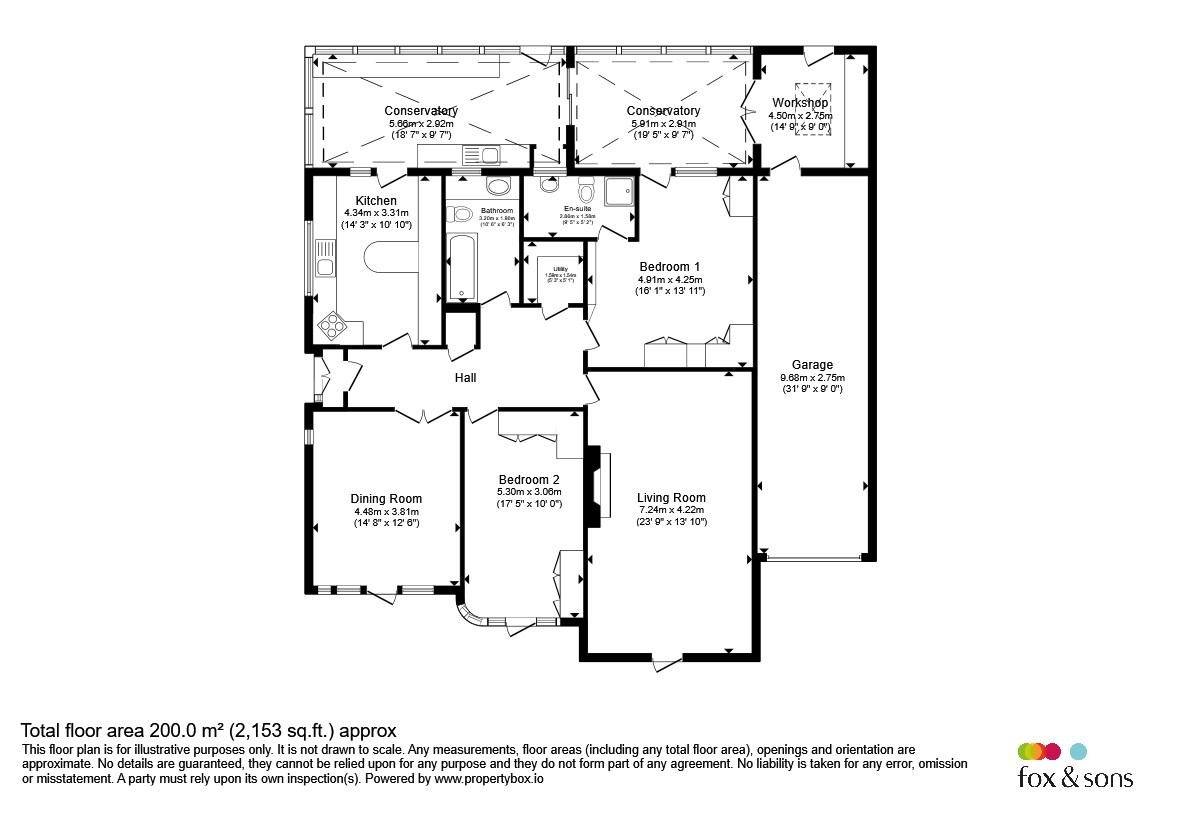 28, The Esplanade, Peacehaven floorplan