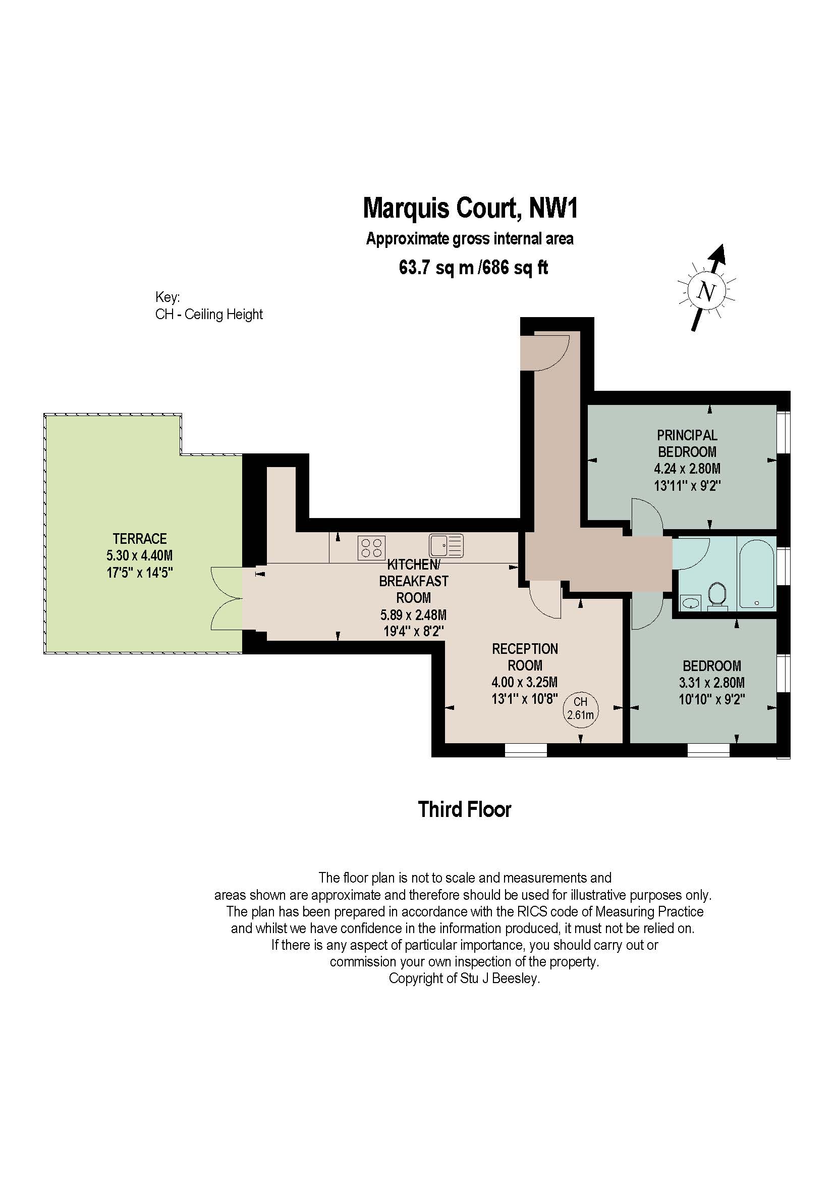 Unit 9 Marquis Court, 20, Marquis Road, London floorplan