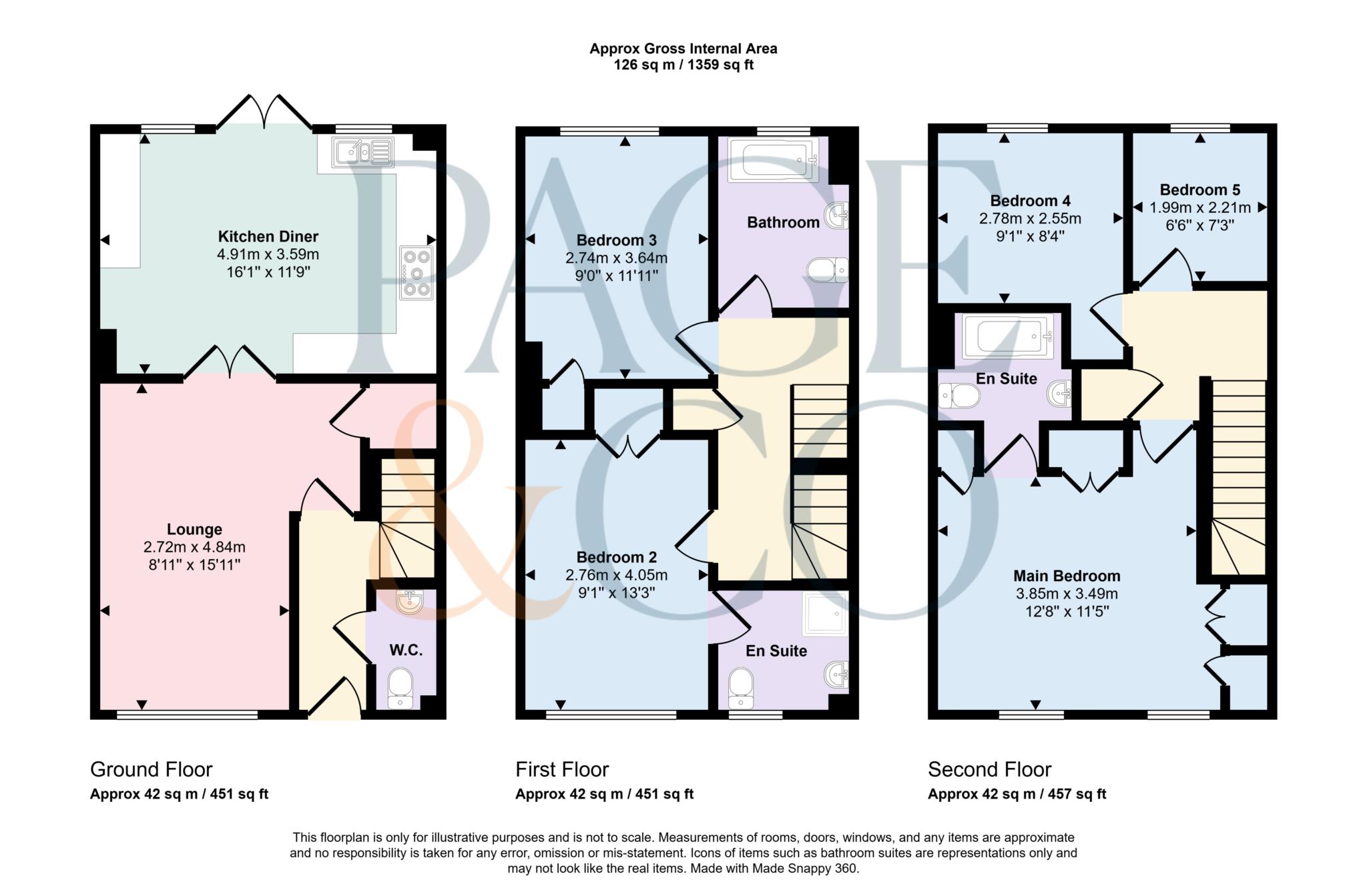23, Tower View, Canterbury floorplan
