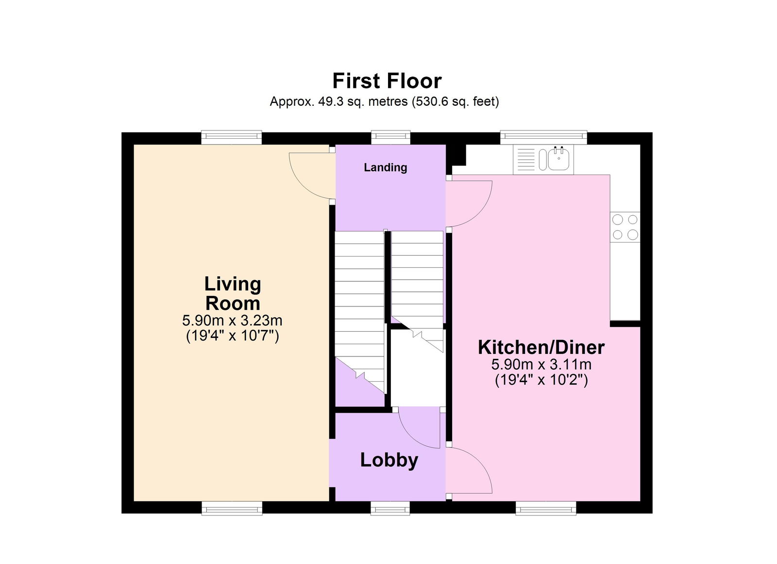 20, Avocet Grove, Soham floorplan