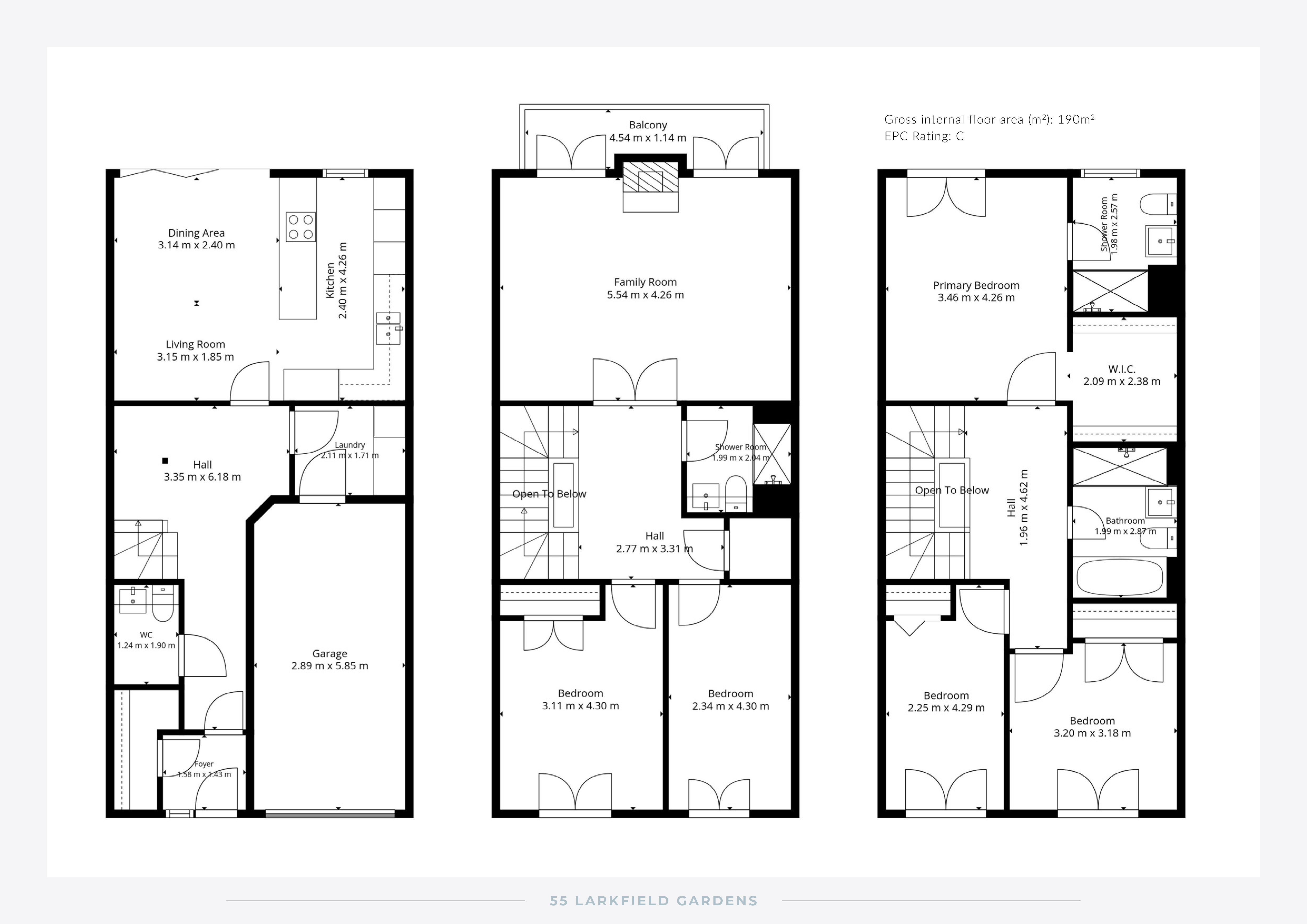 Larkfield Gardens, Trinity floorplan