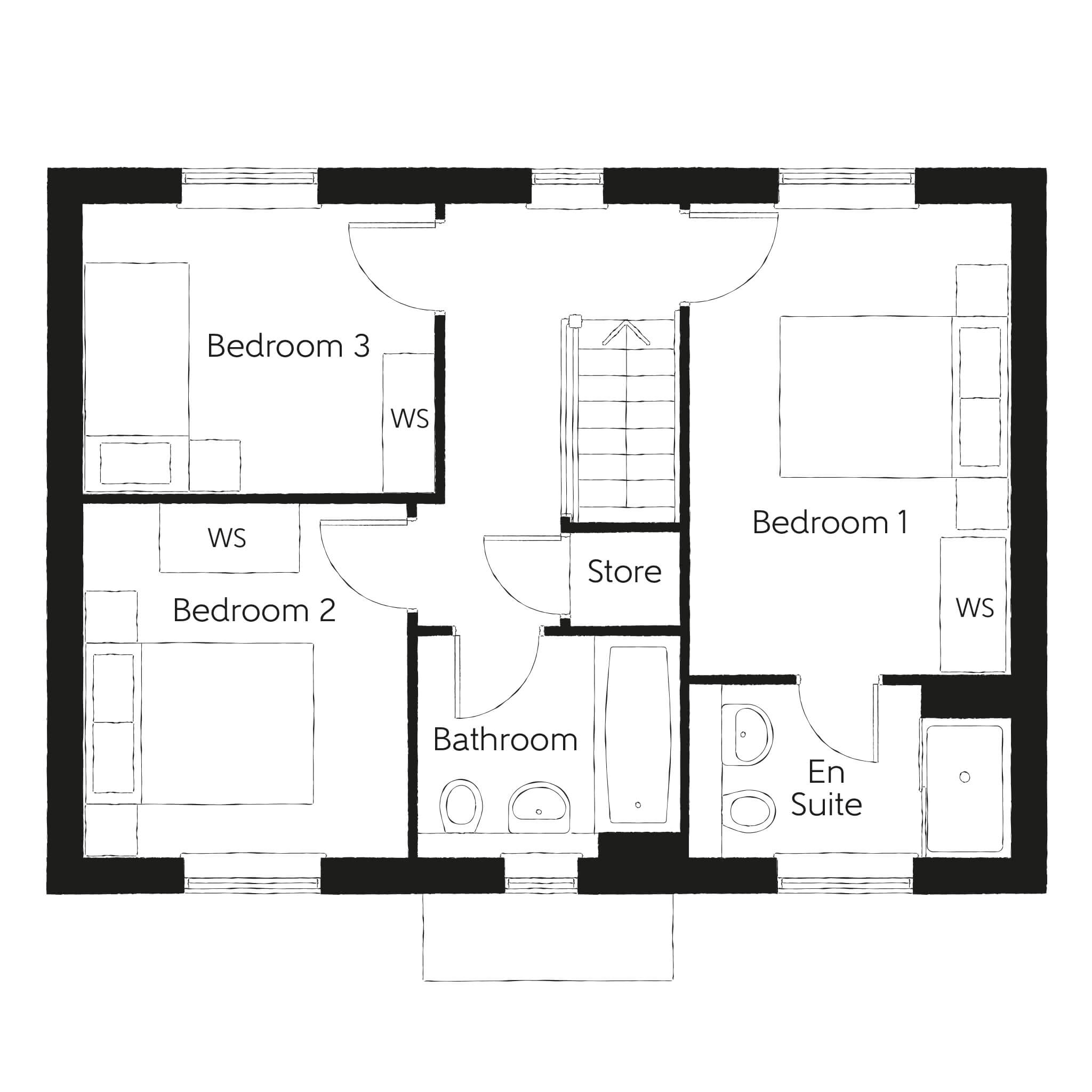 711, Cannondown Road, Cookham floorplan