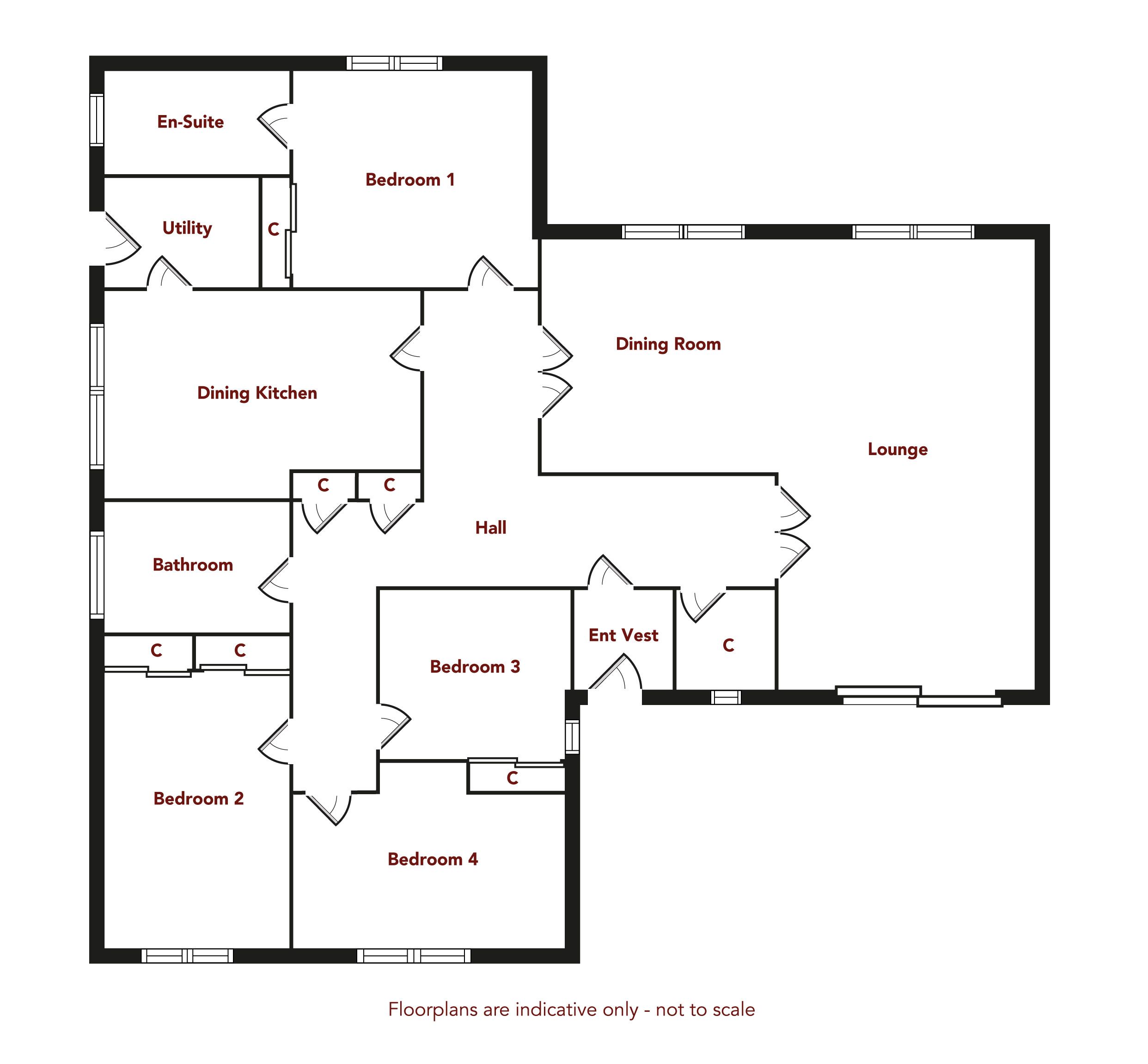5, Victoria Road, Dunoon floorplan