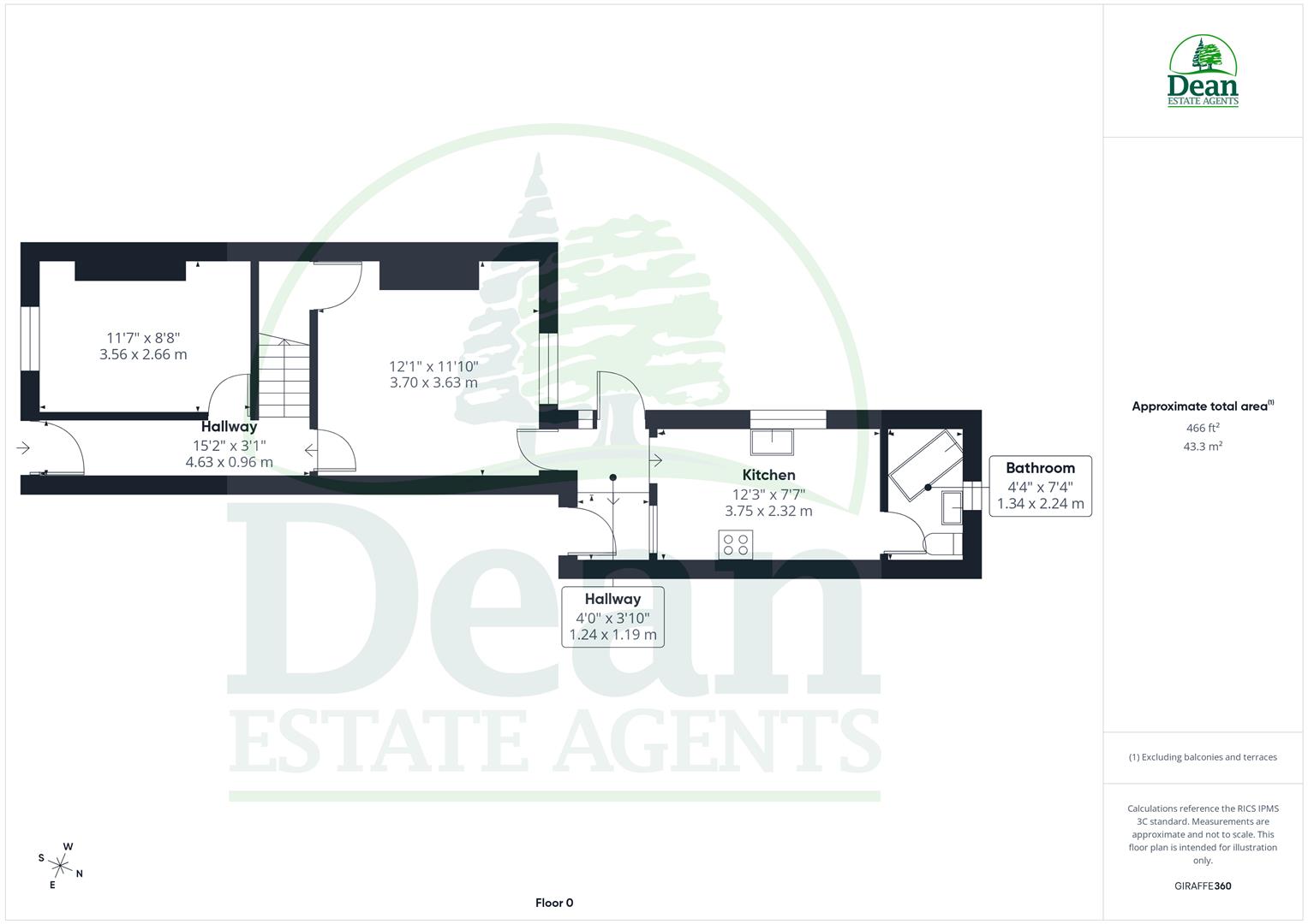 8, High Street, Drybrook floorplan