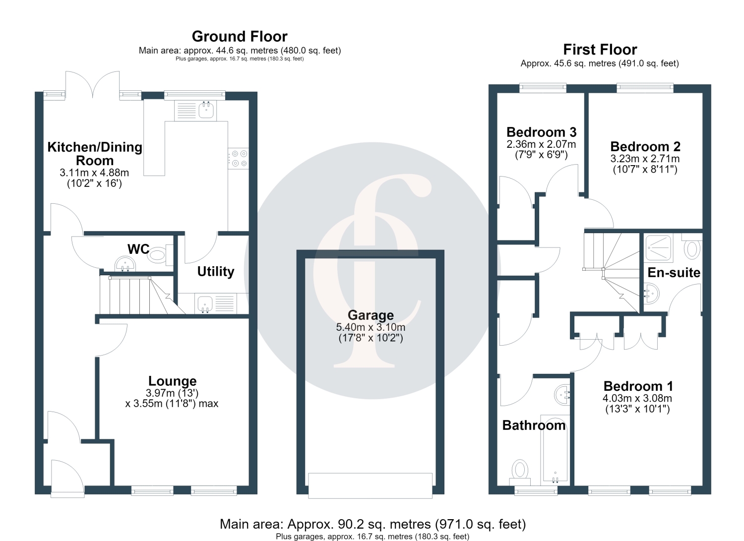 18, Huntington Court Lowes Lane, Wellesbourne, Warwick floorplan
