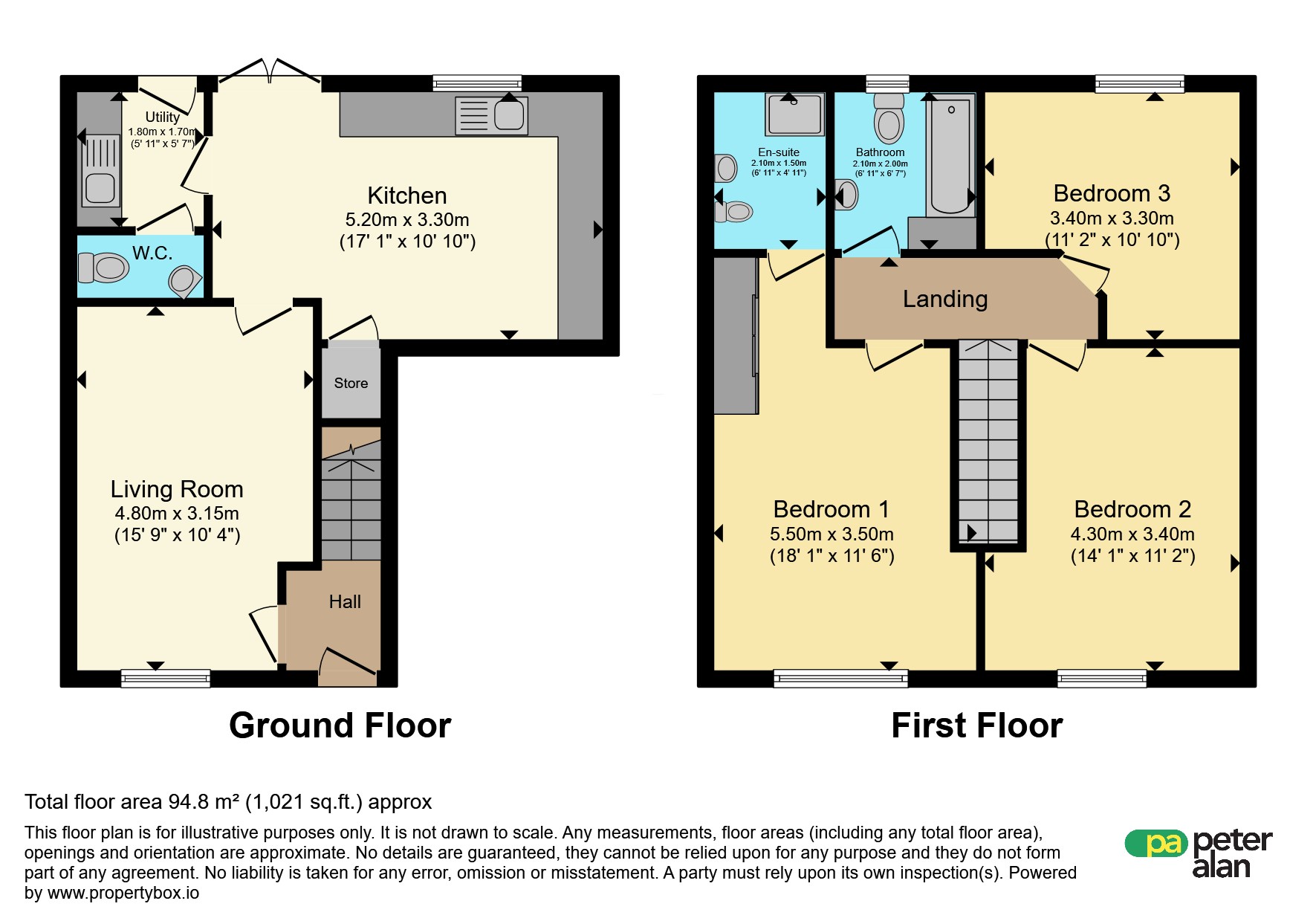 17, Rhodfa'r Rhyddwen, Caerphilly floorplan