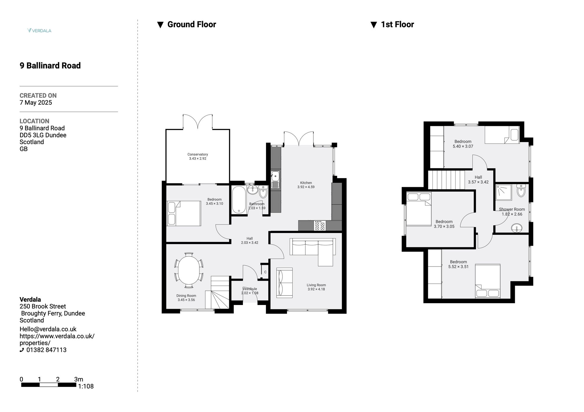 9 Ballinard Road, Dundee floorplan