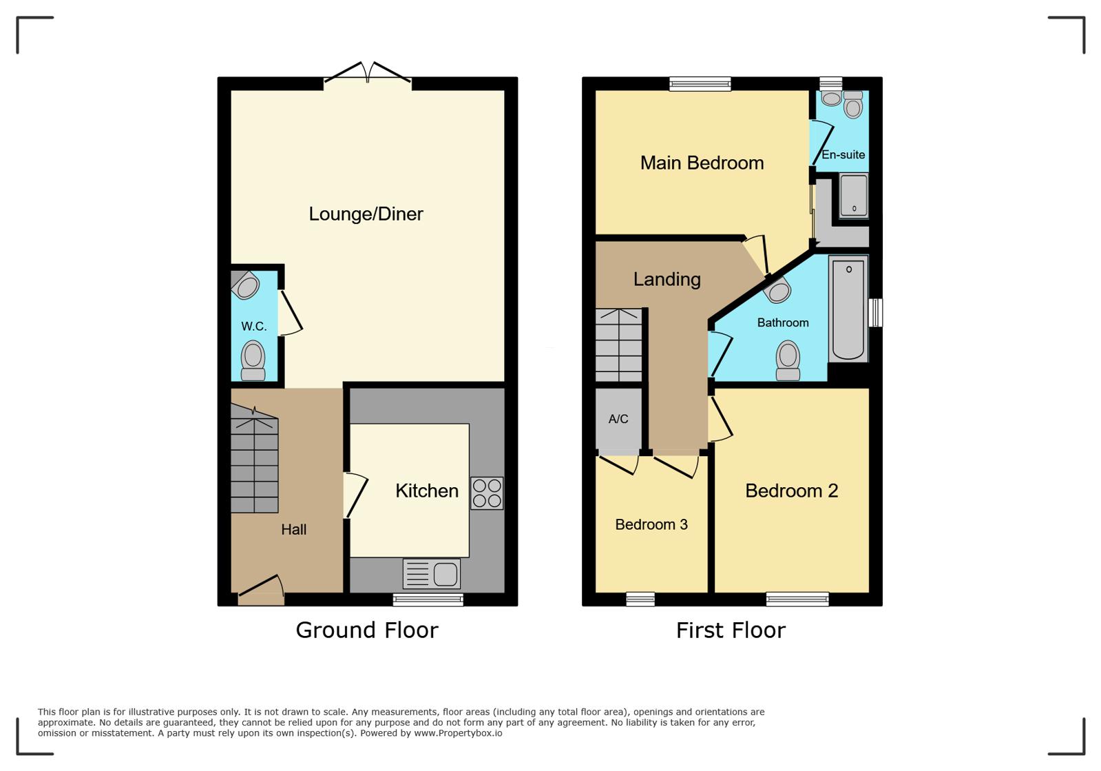 137, Atherton Gardens, Spalding floorplan