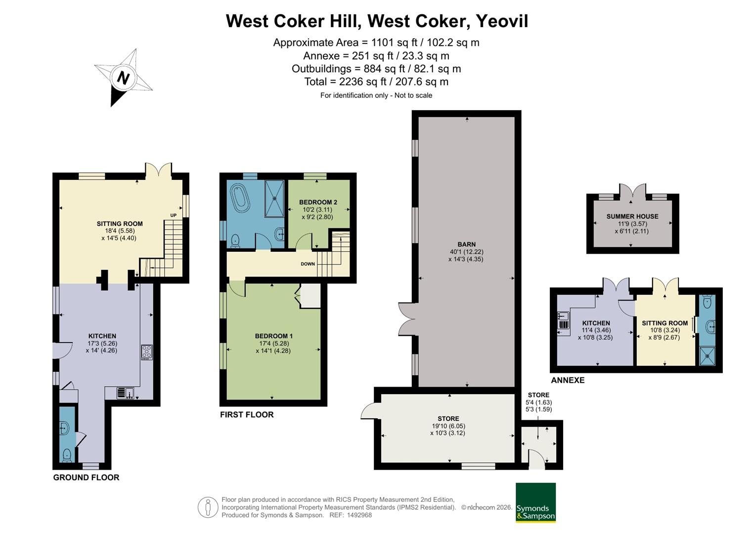4 Bridge Cottages, West Coker Hill, Yeovil floorplan