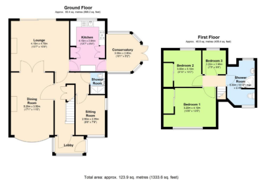 130, New Dover Road, Folkestone floorplan