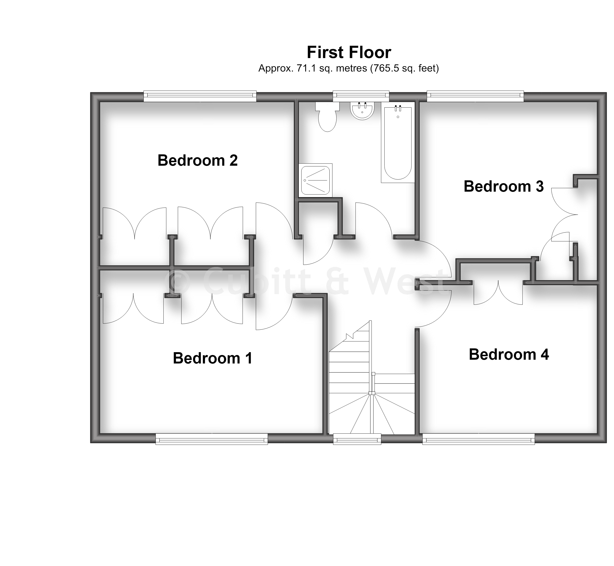 2, Herons Close, Billingshurst floorplan