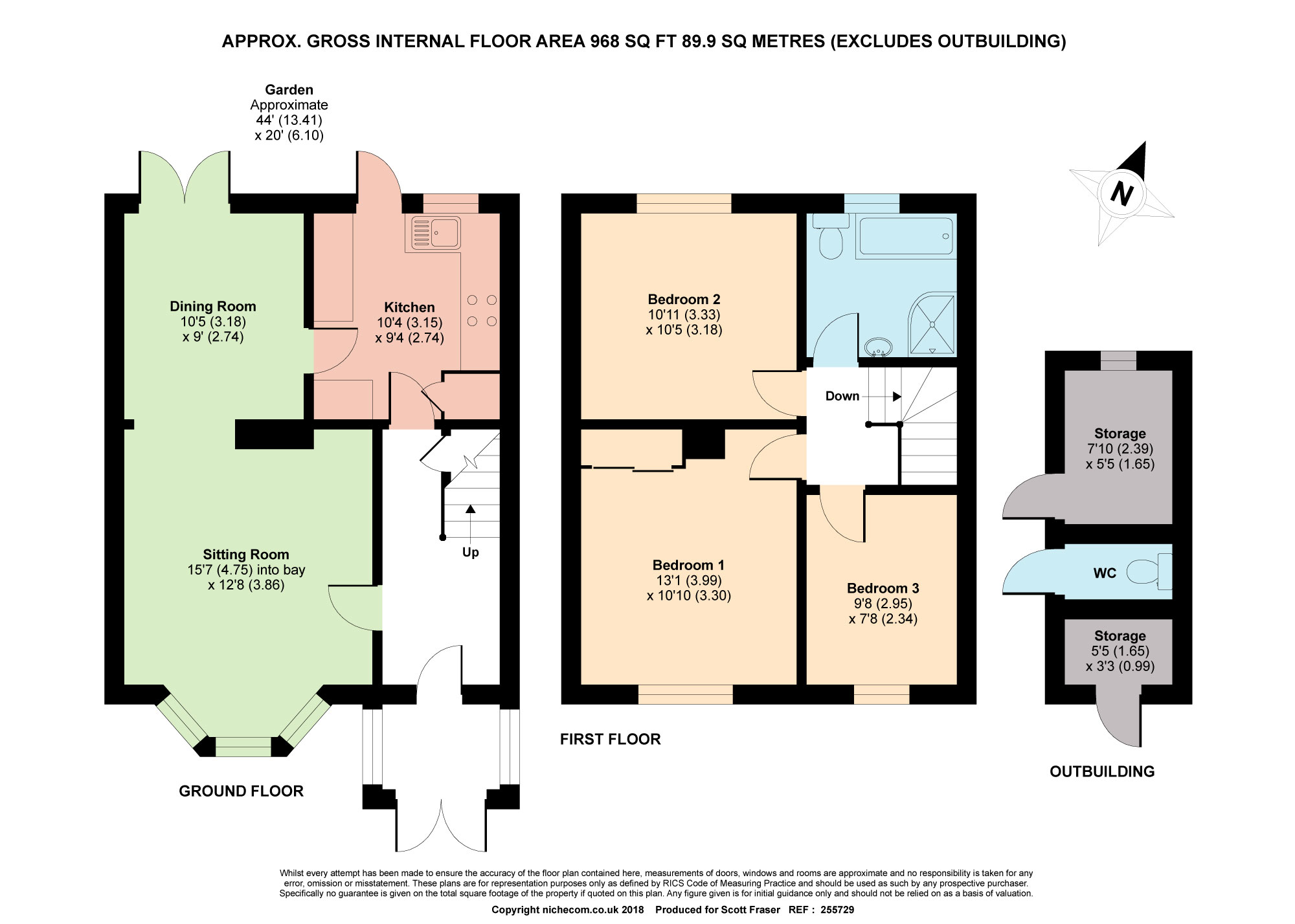 9, Bracegirdle Road, Oxford floorplan
